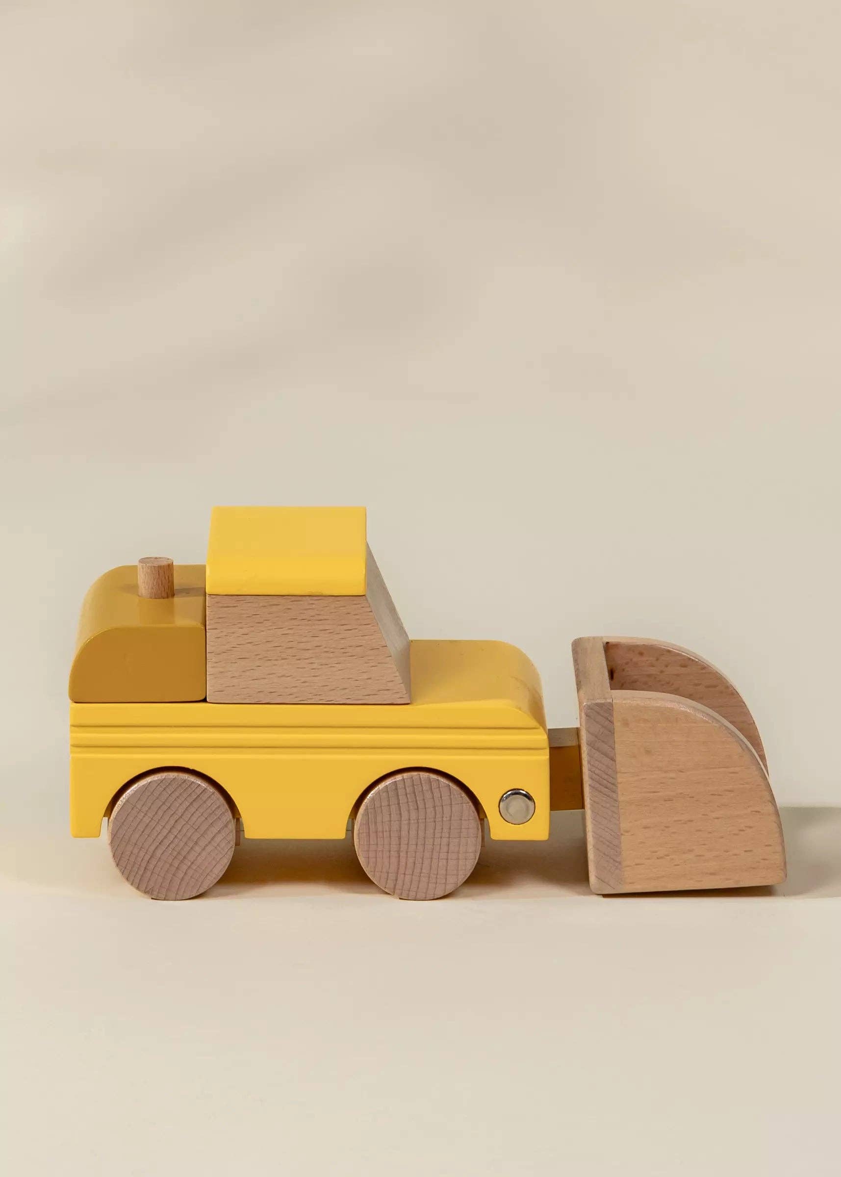 Wooden Construction Vehicle - Bulldozer