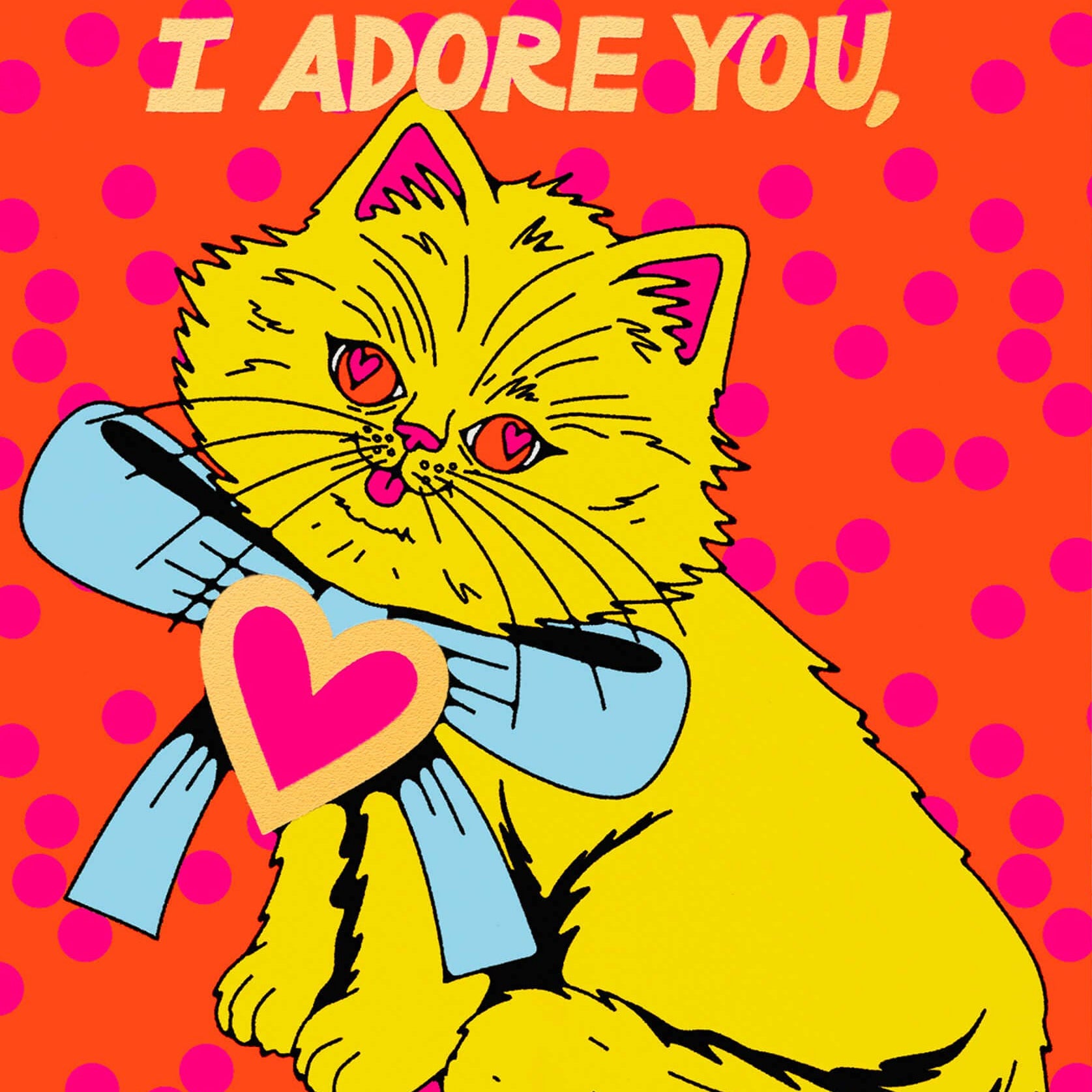 I Adore You card - Krista Perry