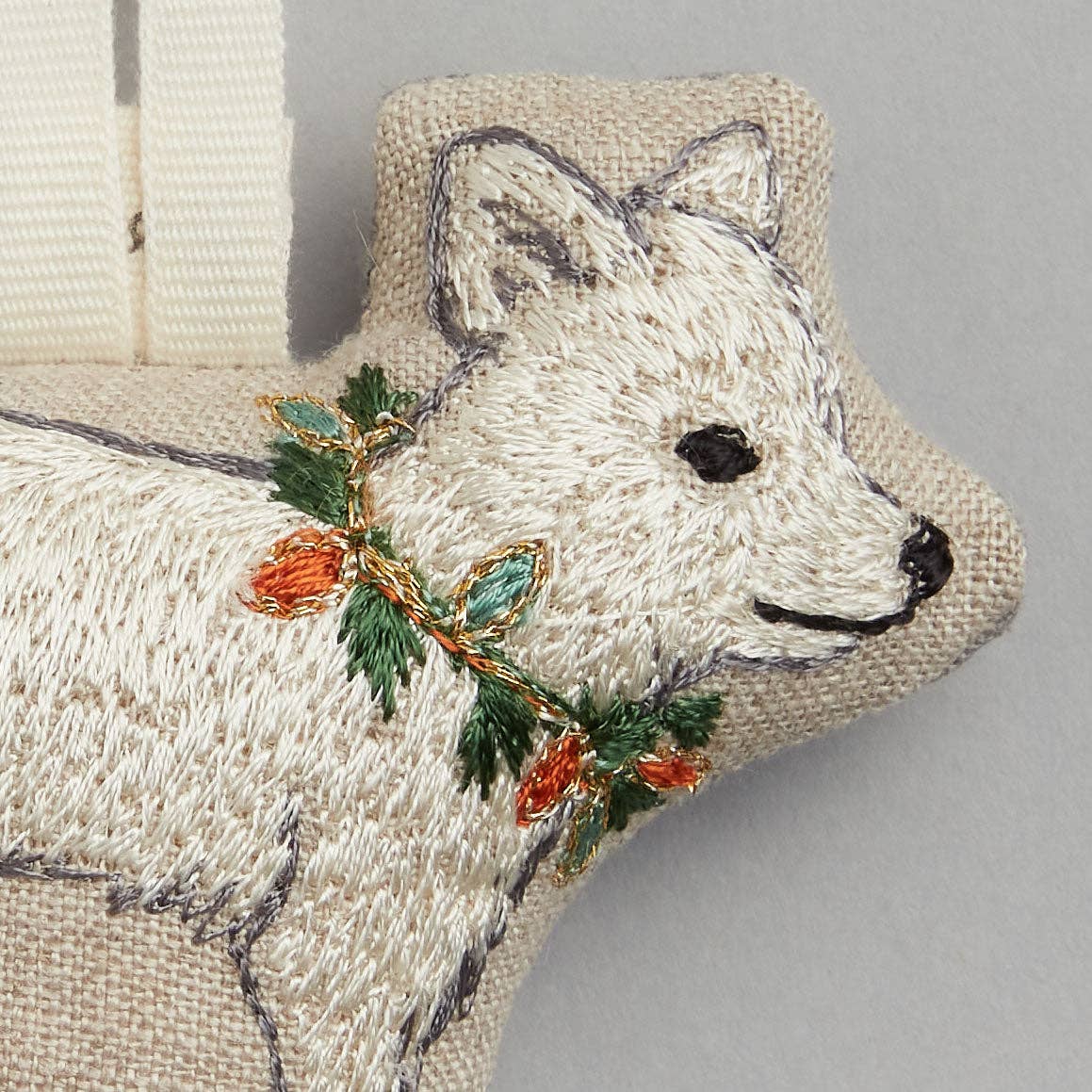 Christmas Fox Ornament