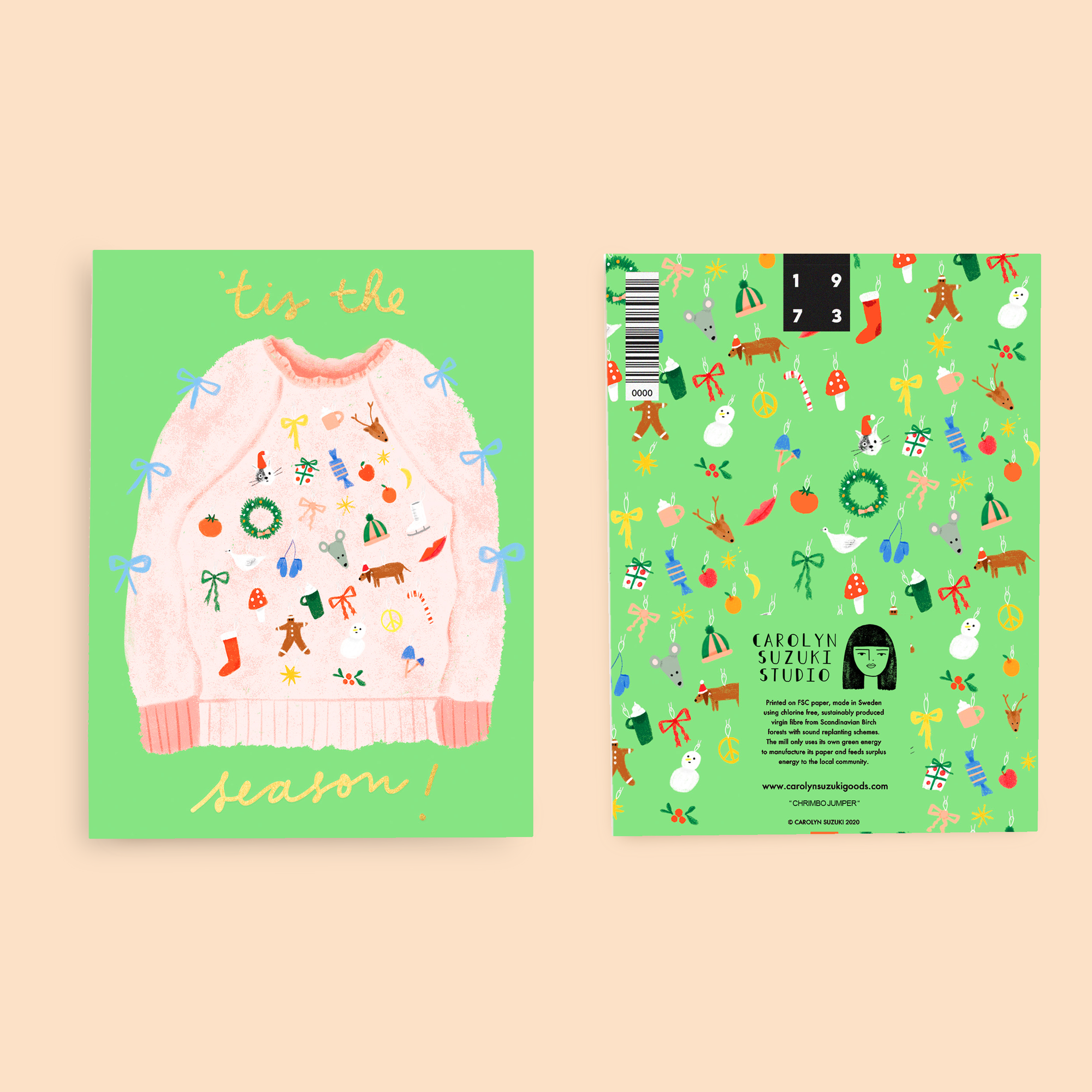 CHRIMBO JUMPER - Holiday Card