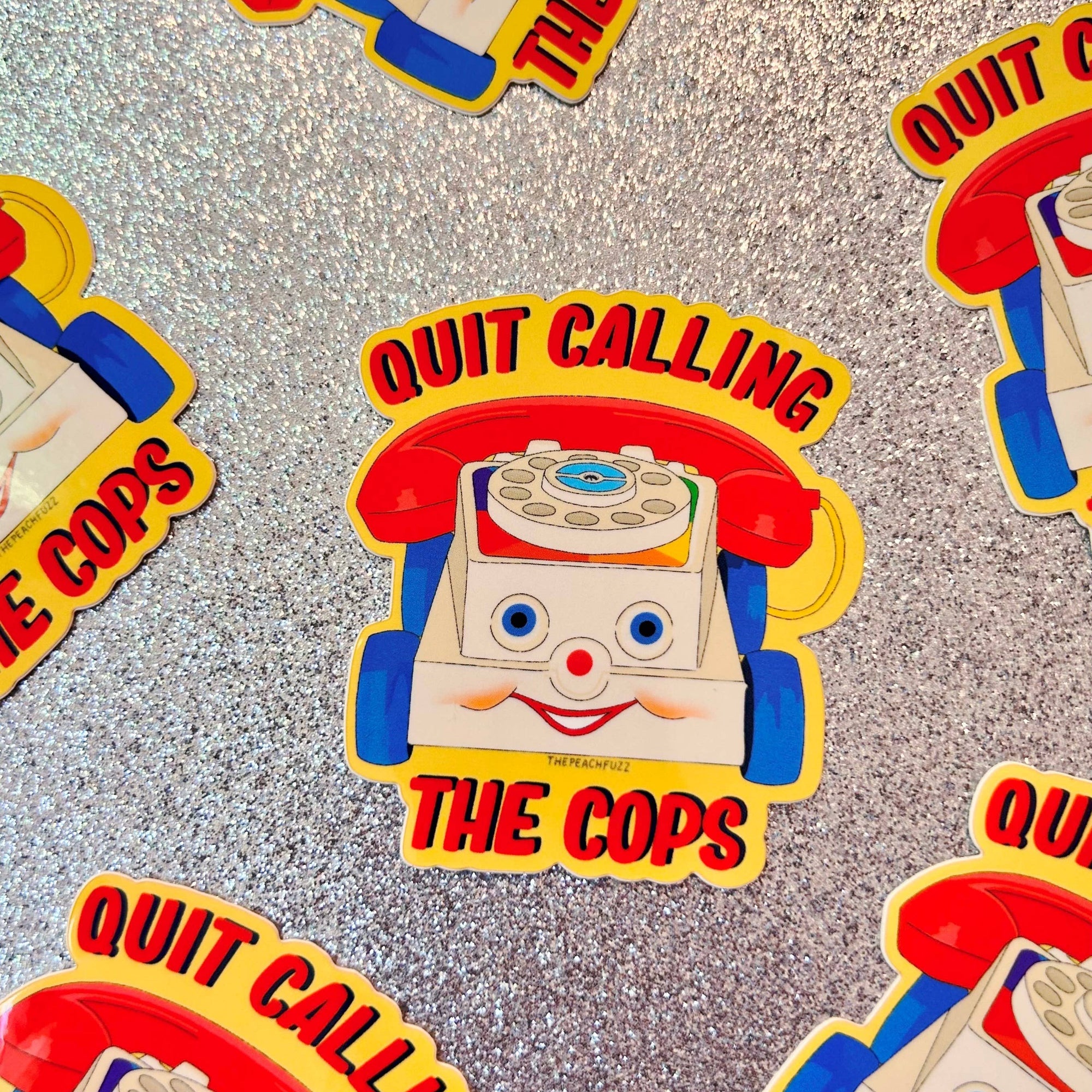 Quit Calling The Cops Sticker