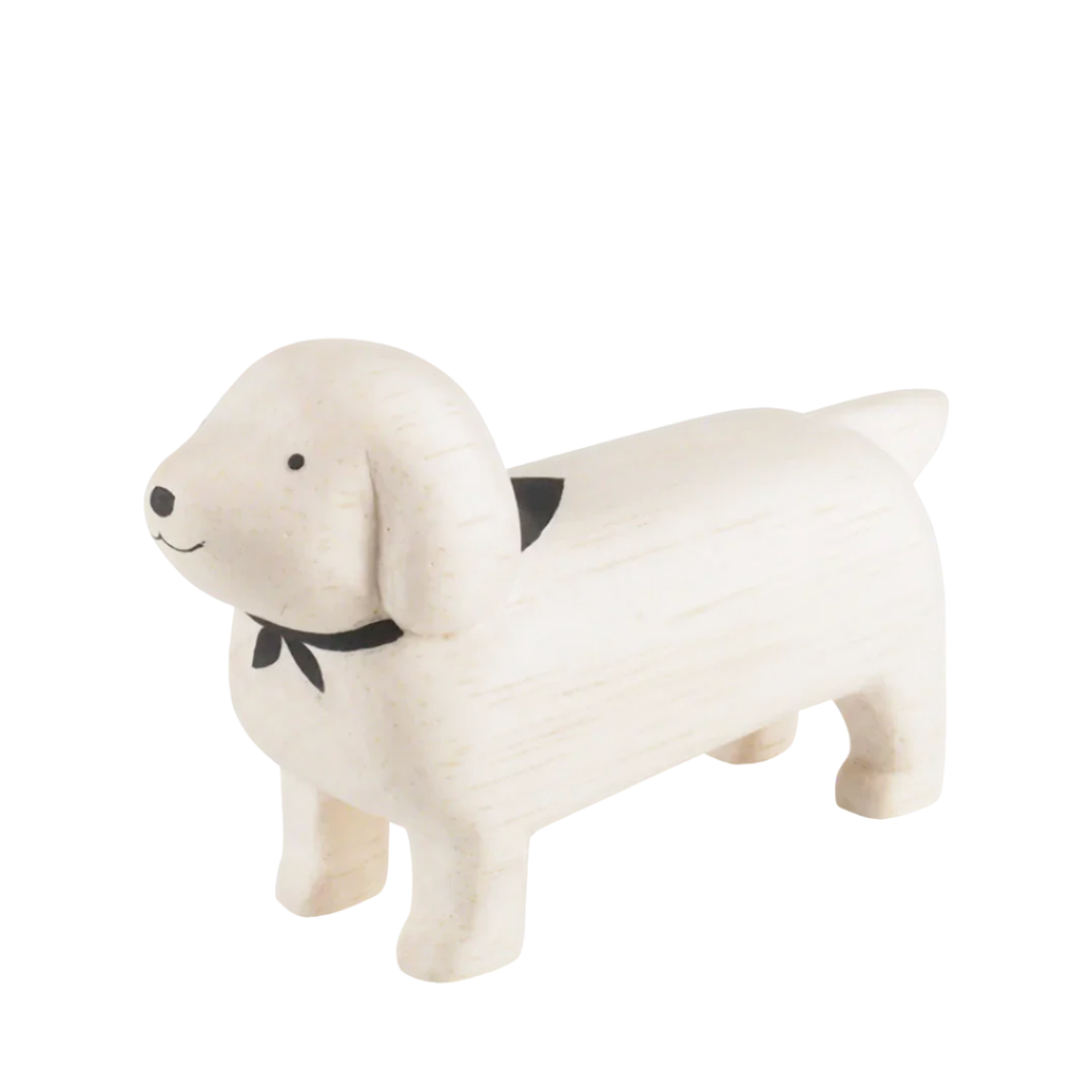 T-lab polepole White Dachshund