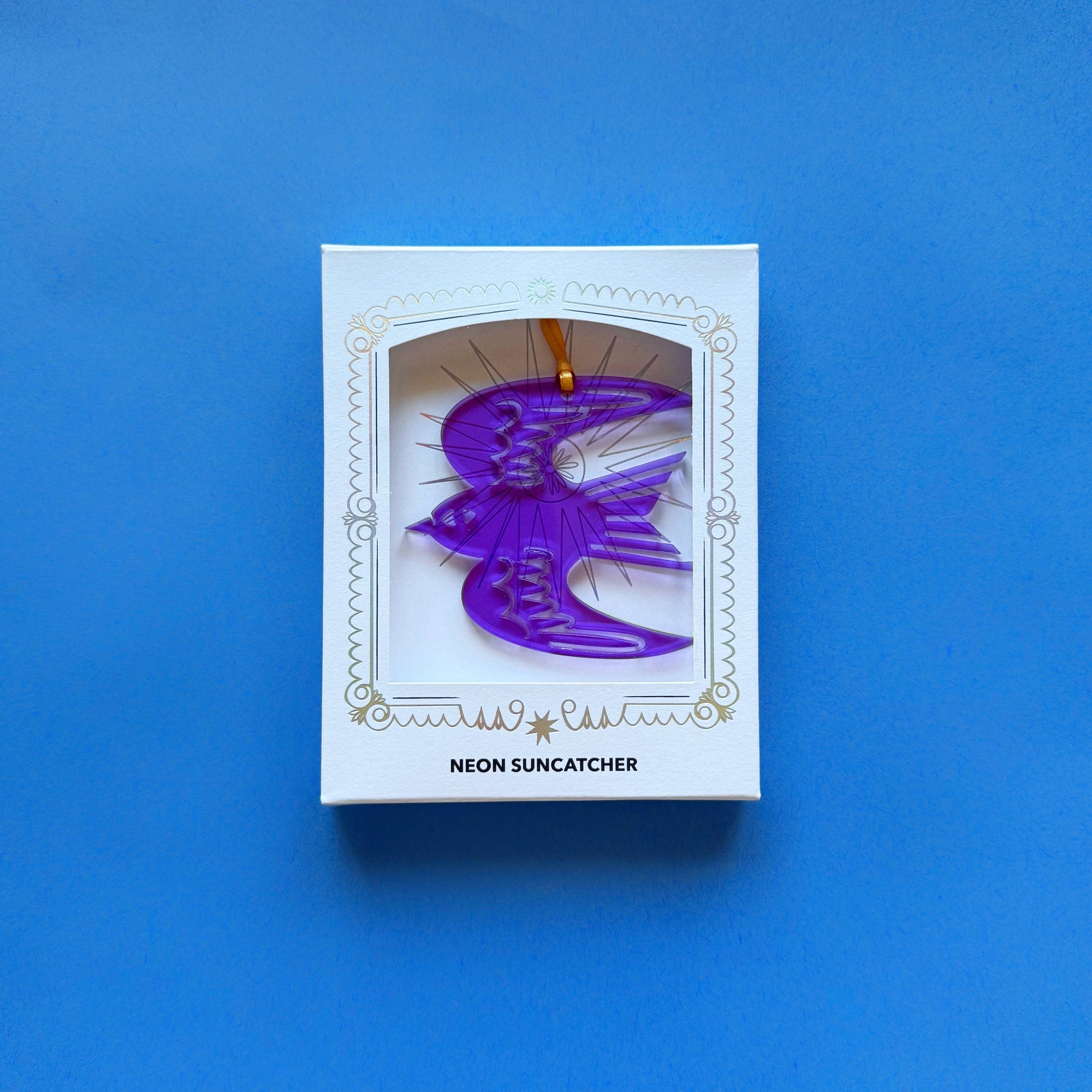 Sparrow Neon Suncatcher