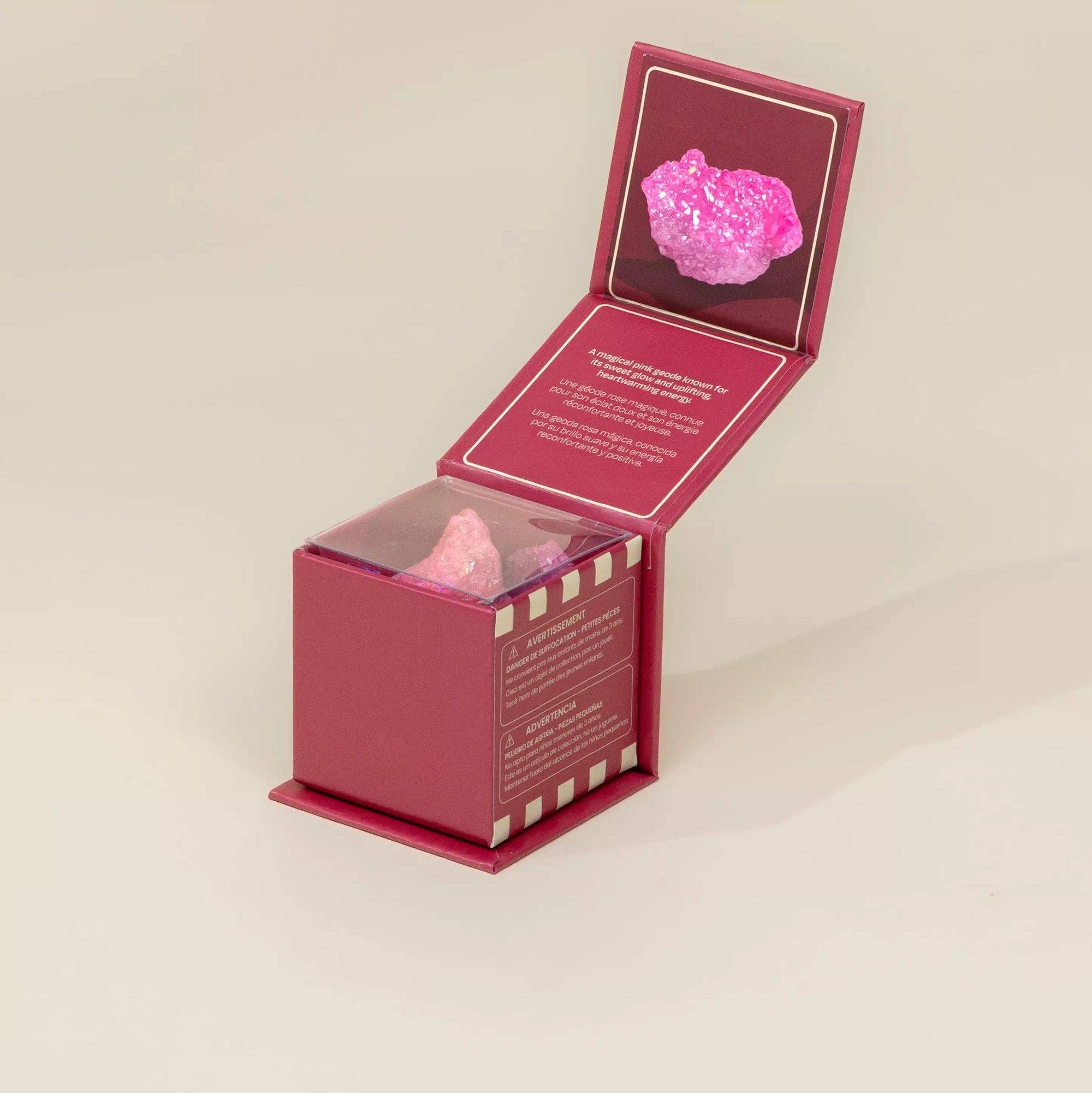 Collectible Mineral - Pink Geode