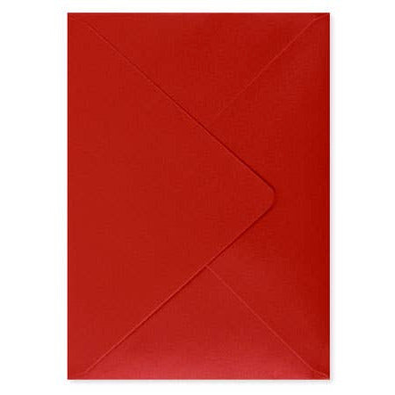 Red envelope on a white background