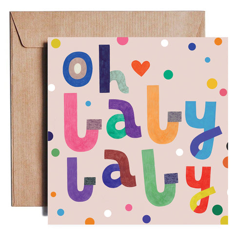 OH BABY BABY BABY card -baby