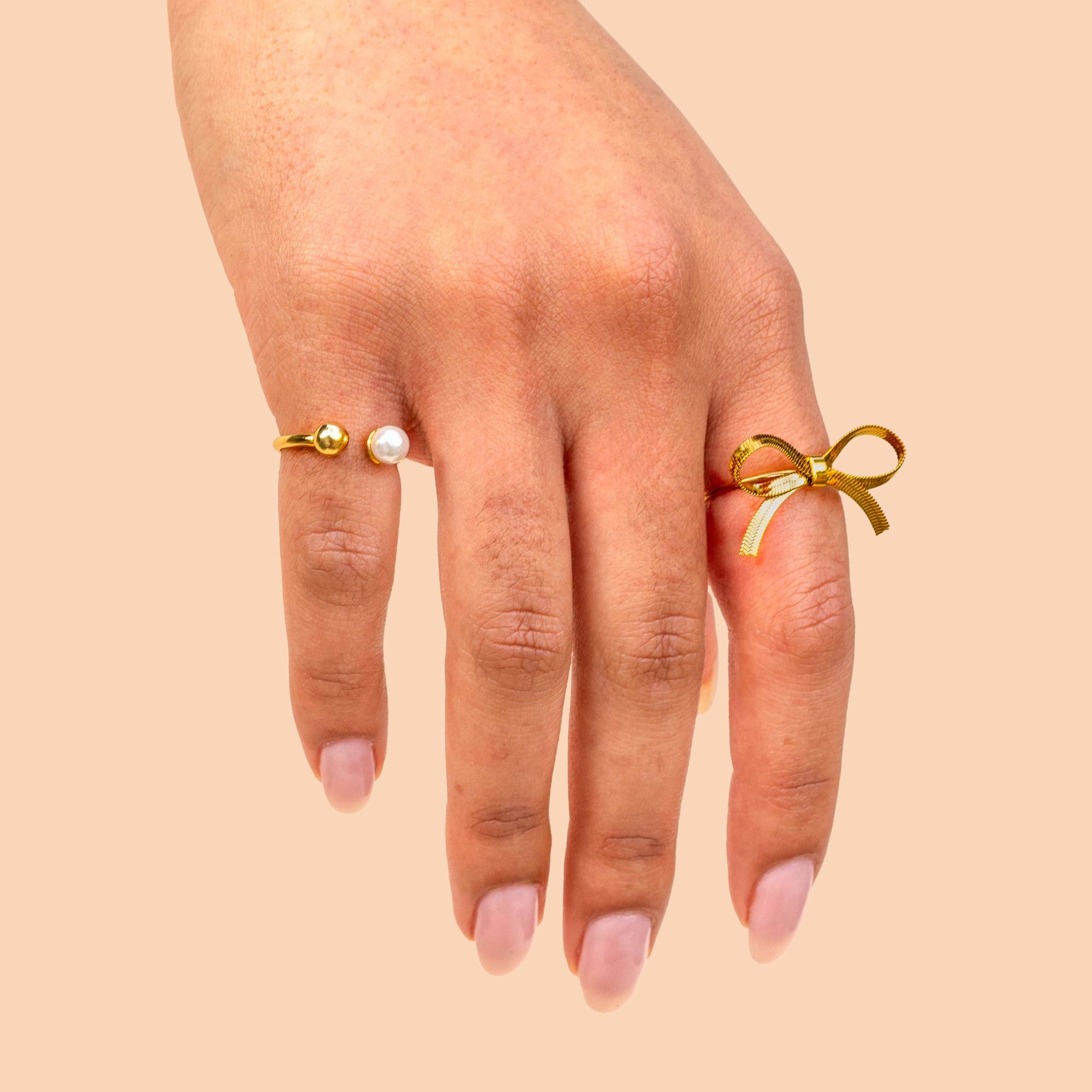 The Bow is Mine Ring - 18K Gold Plated