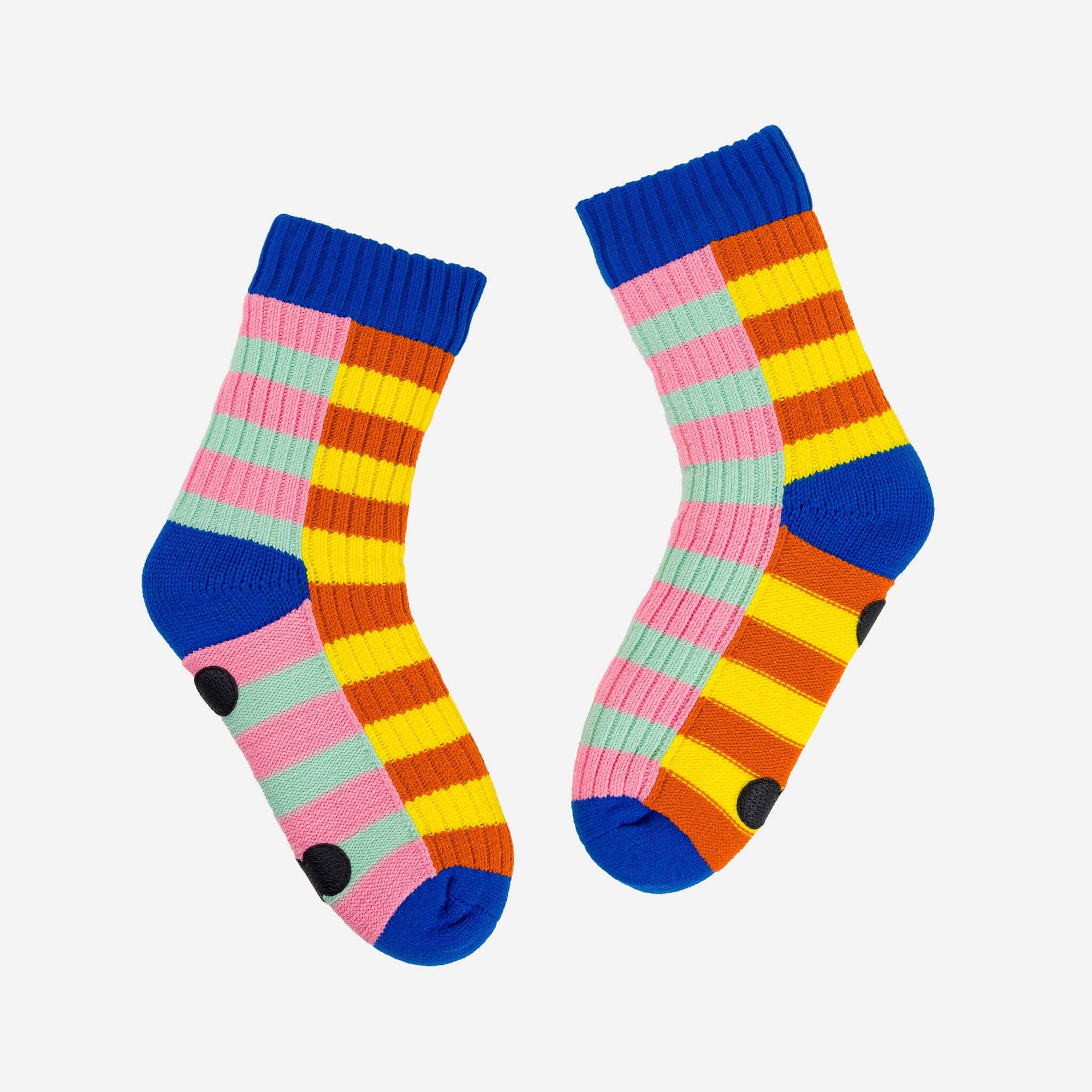 Super Stripe Knit House Socks