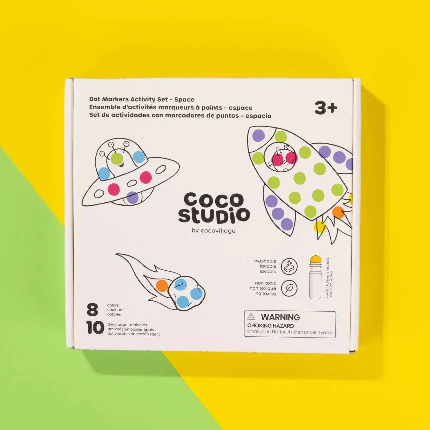 Dot Markers Activity Set – Space (8 Colors)