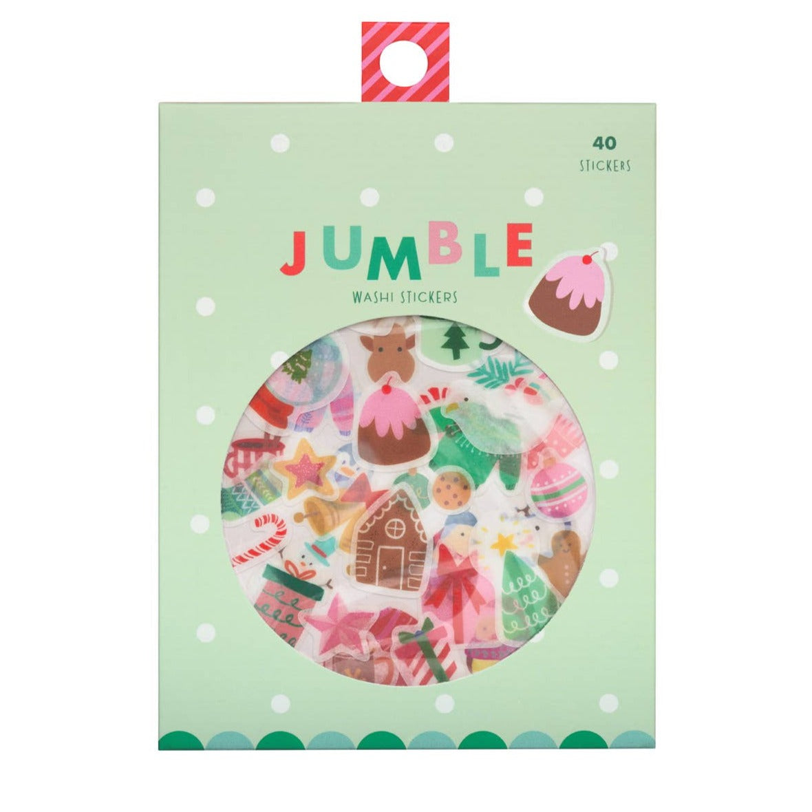 Holidays Jumble Washi Stickers (40pcs)