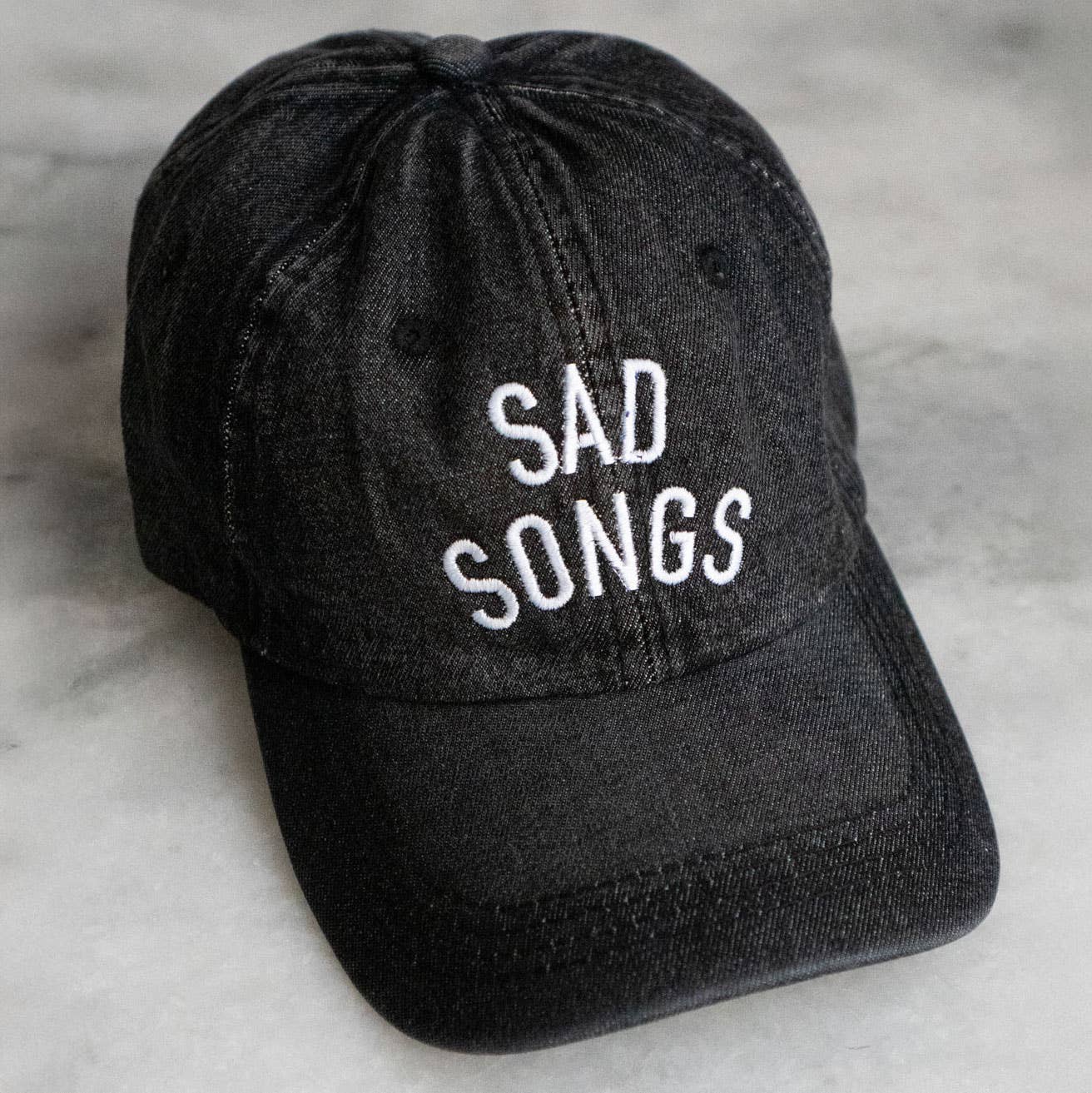 Sad Songs Denim Cap