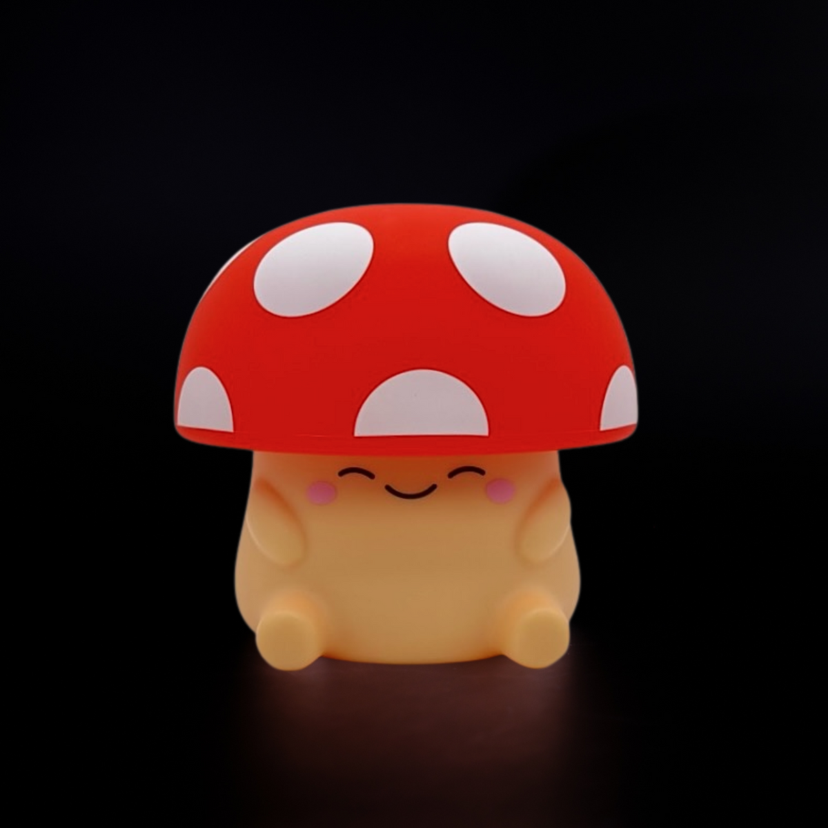 Mushi Ambient Mushroom Night Light - Squishy Silicone USB-C