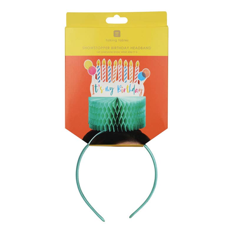 'It's My Birthday' Cake Birthday Headband