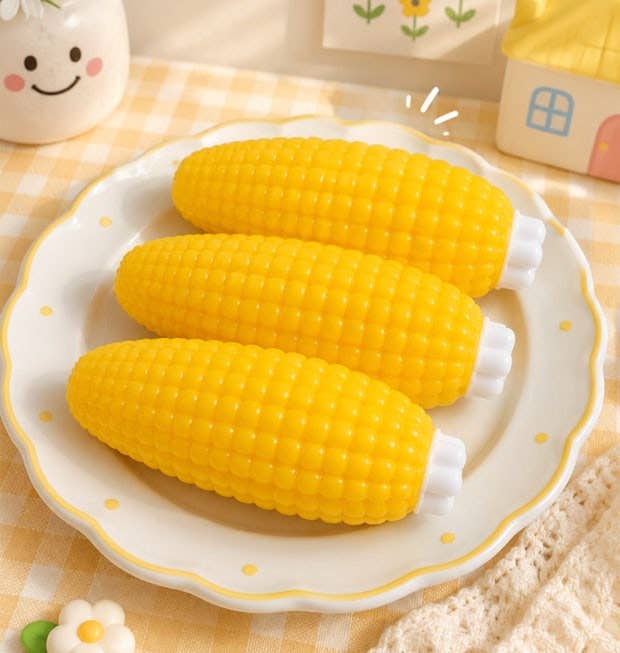NEW! Corn Crunch Squishy –  Crunchy ASMR Stress Relief