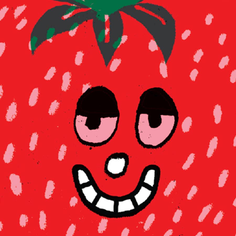 STRAWBERRY sticker