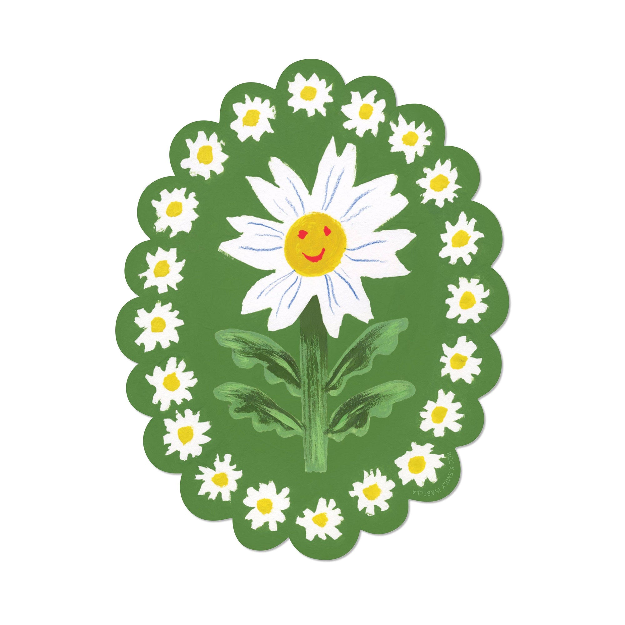 Daisy sticker
