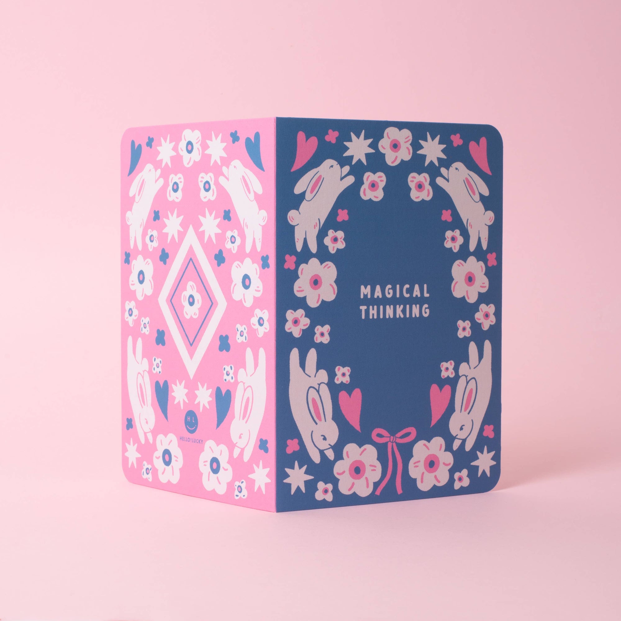 Magical Thinking Bunnies B6 Blank Notebook