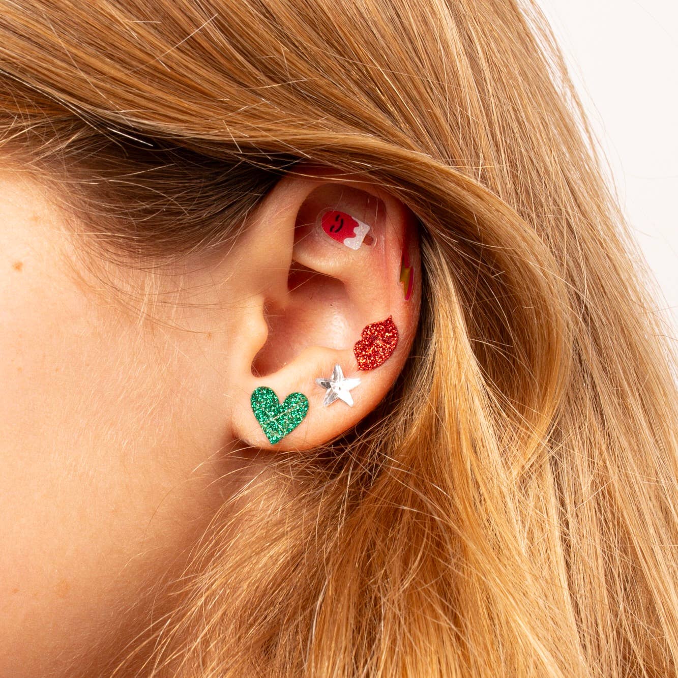 Stick-on Earrings - Unicorn