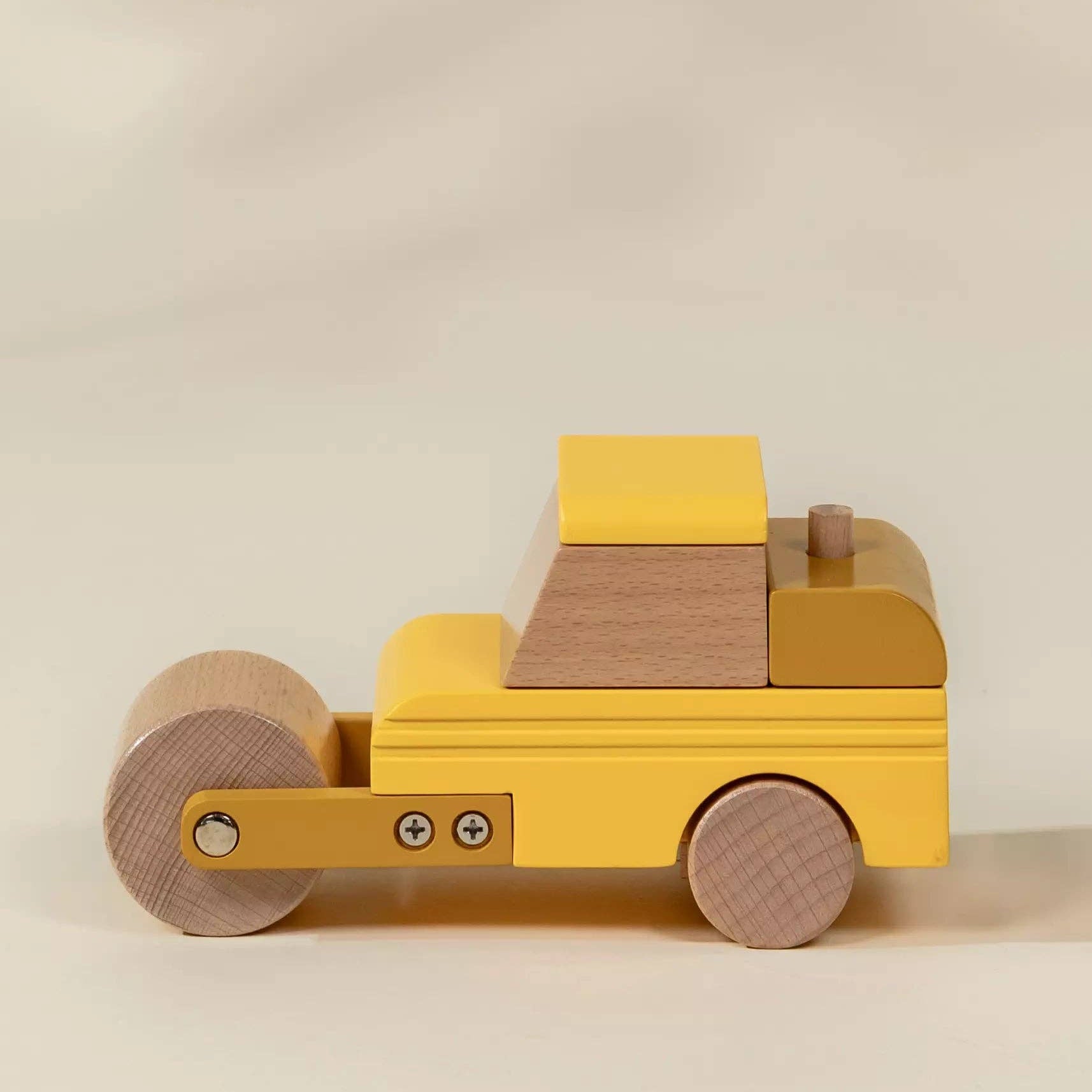 Wooden Construction Vehicle - Compactor