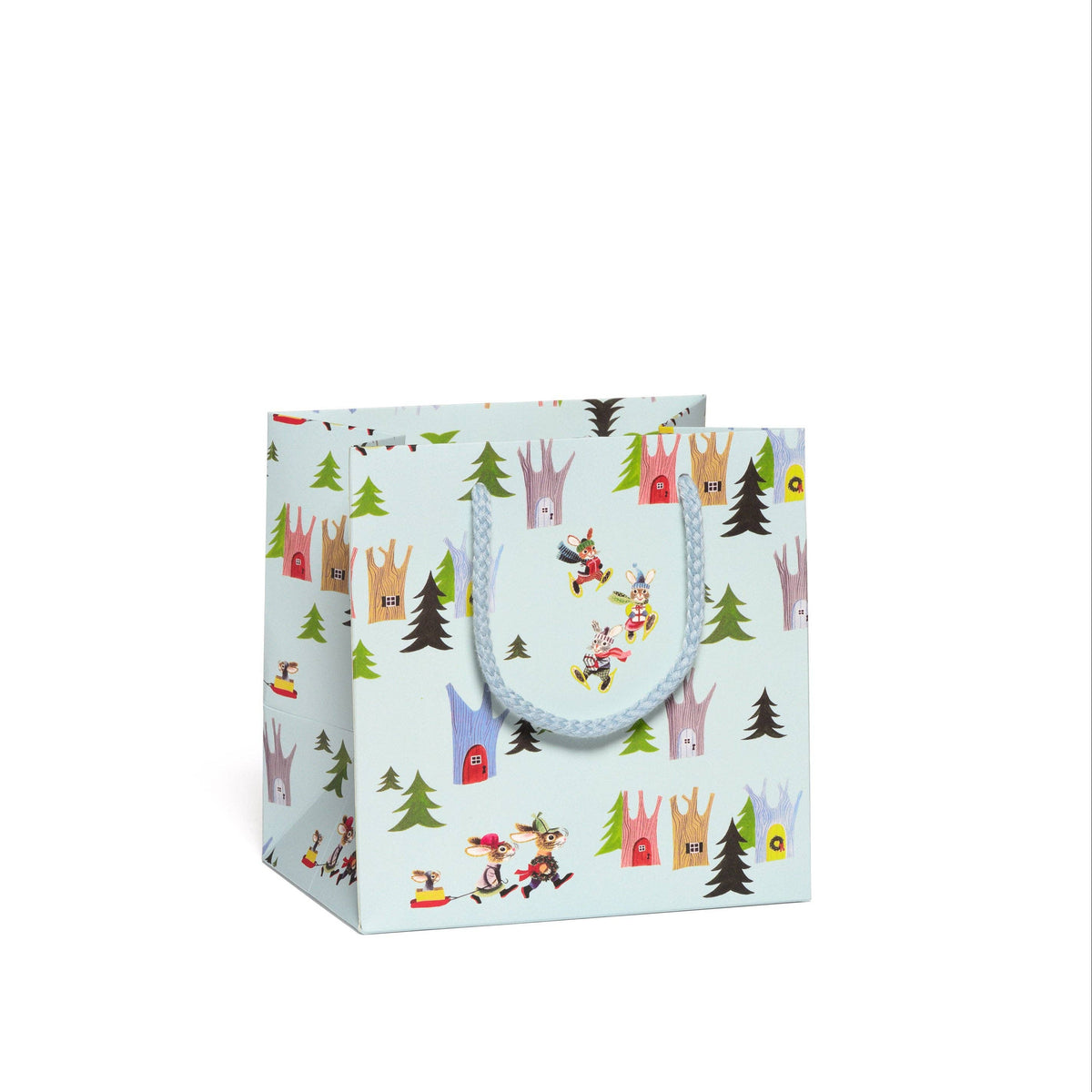 Winter Scene small gift bag -sm