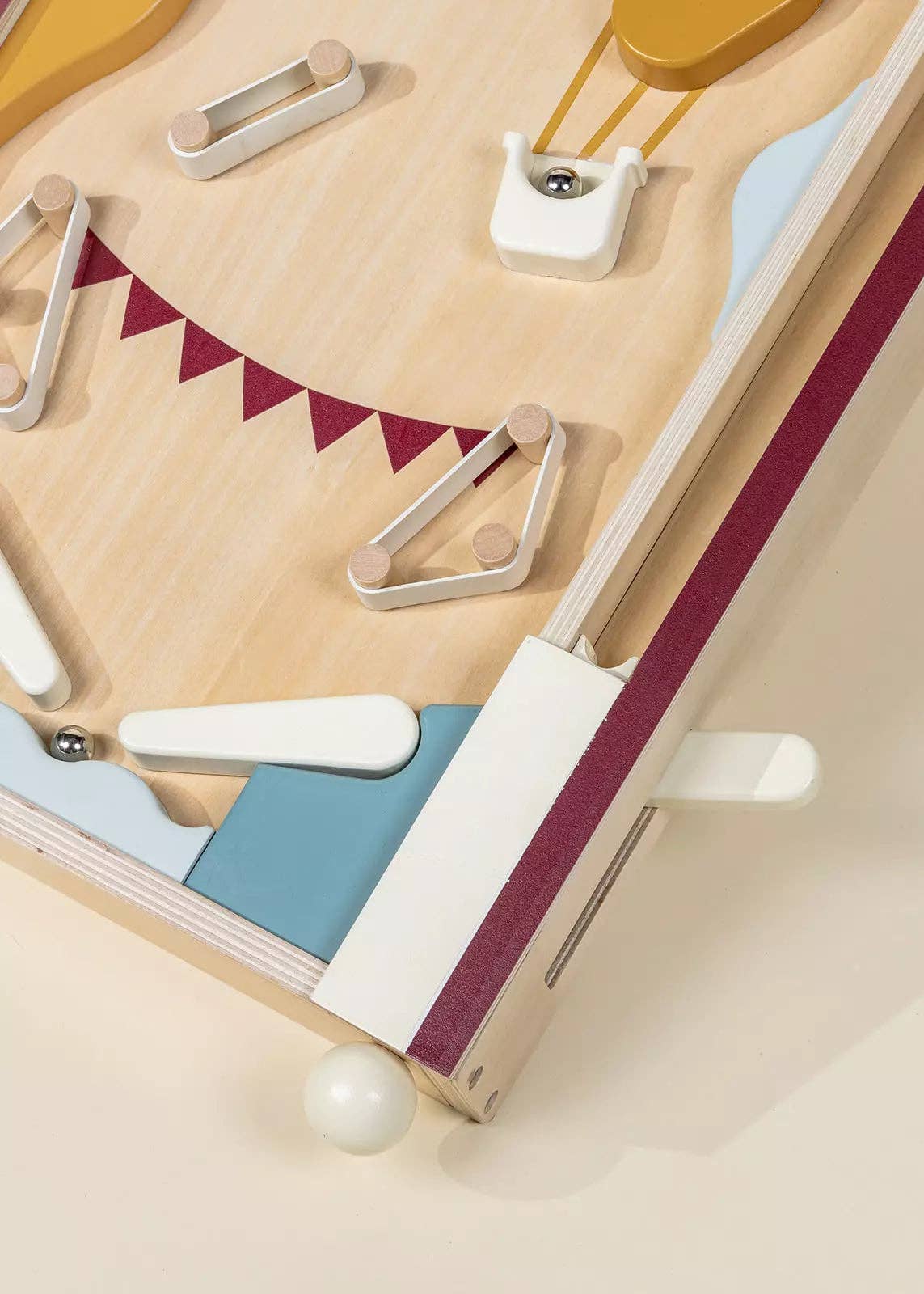 Wooden Play Pinball Machine