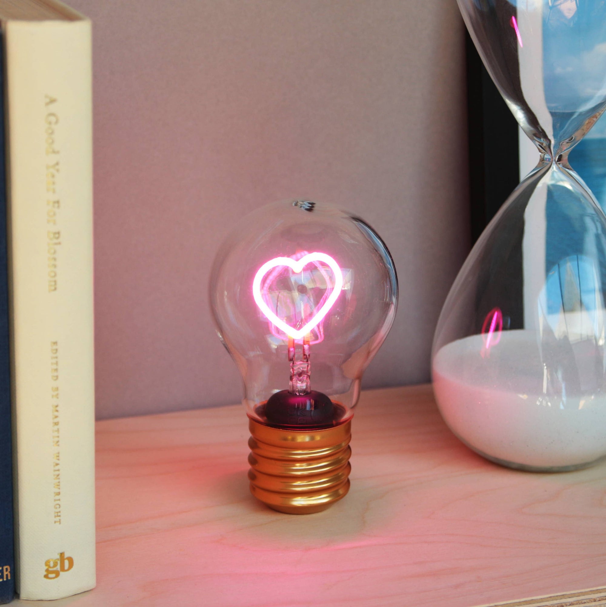 Magic Cordless Heart Lightbulb