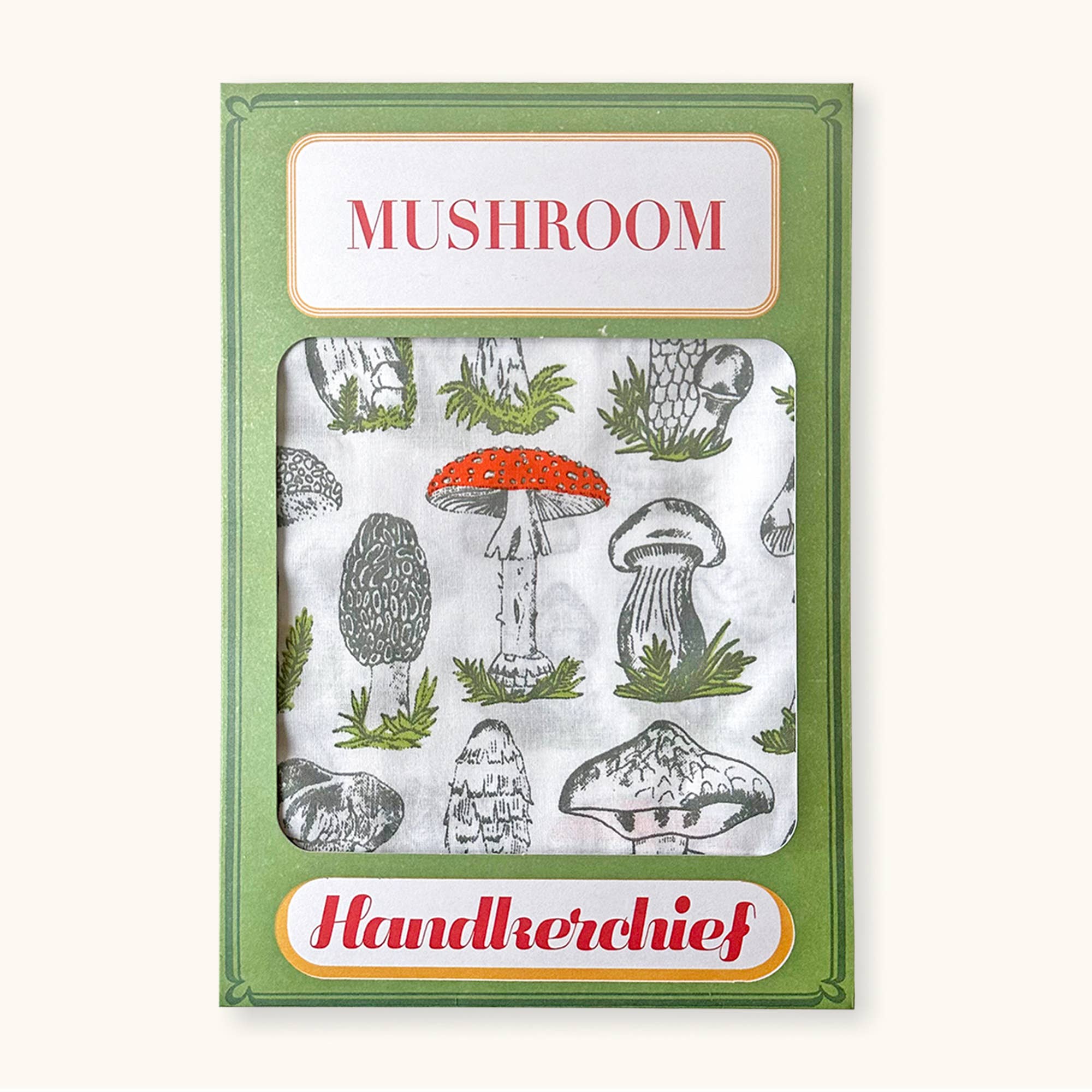 Mushrooms Handkerchief Pocket Square Bandana