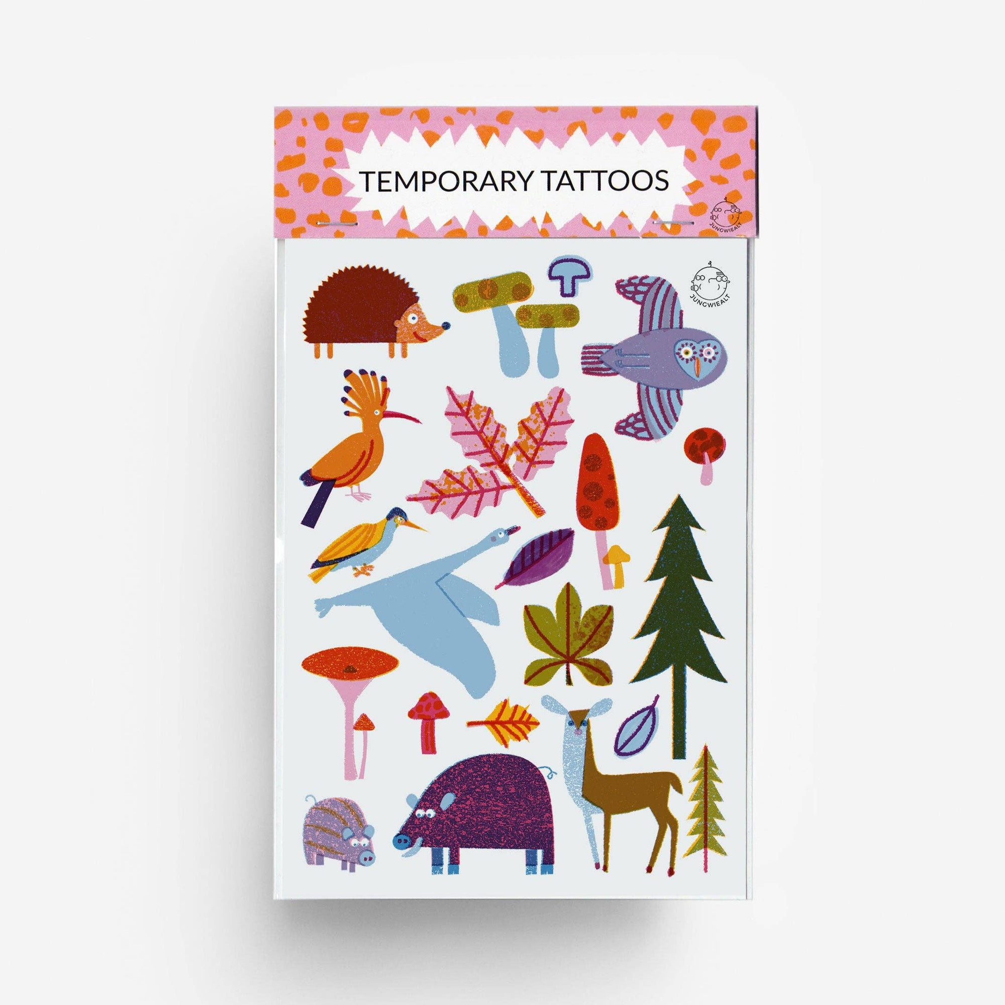 Woodland Temporary Tattoos -Barbara Dziadosz