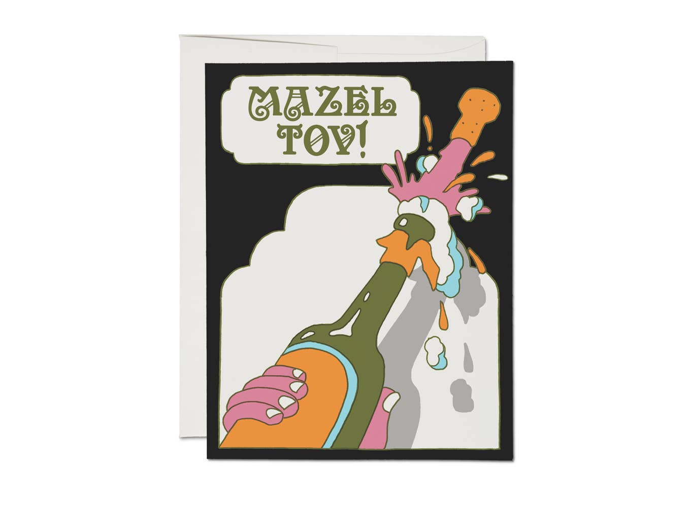 Mazel Tov congratulations card