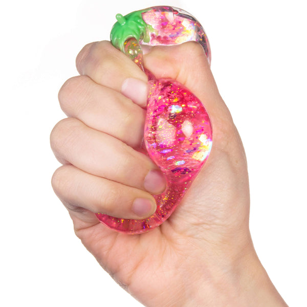 Gummy 3D Strawberry Sensory Squishy Toy