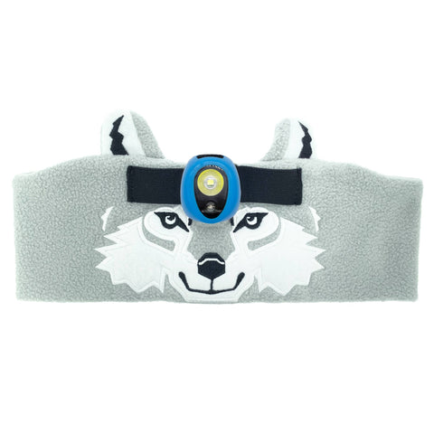 Headband-Headlamp - Bright LED - wolf