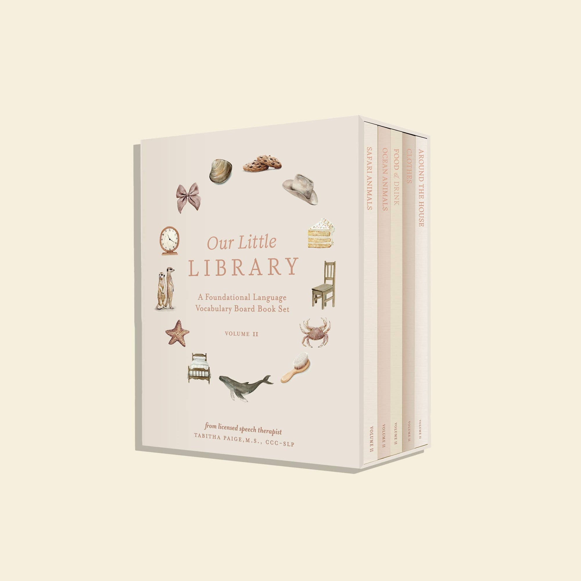 Our Little Library Vol. 2 ( 5 Board Books)