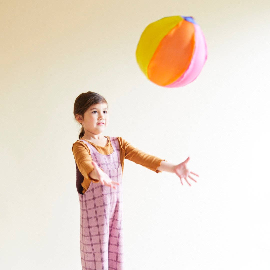 Rainbow Balloon Ball - 100% silk balloon cover