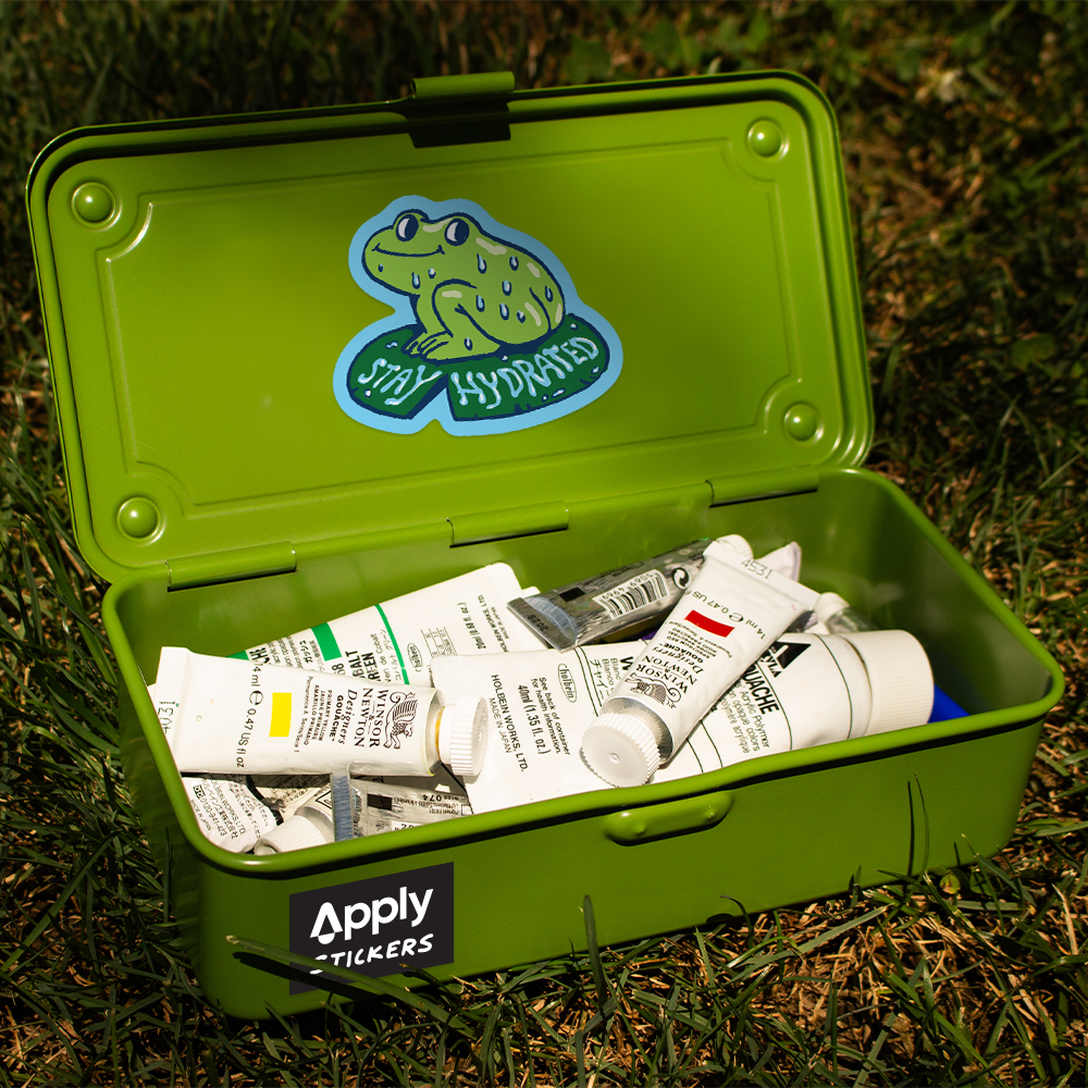 Stay Hydrated by Apply - Die-Cut Sticker