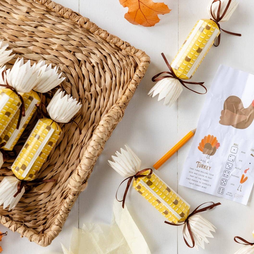 Corn Shaped Party Crackers