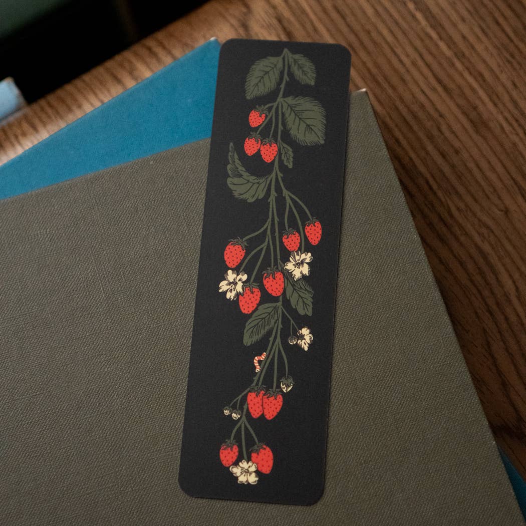 Strawberry Runner Bookmark