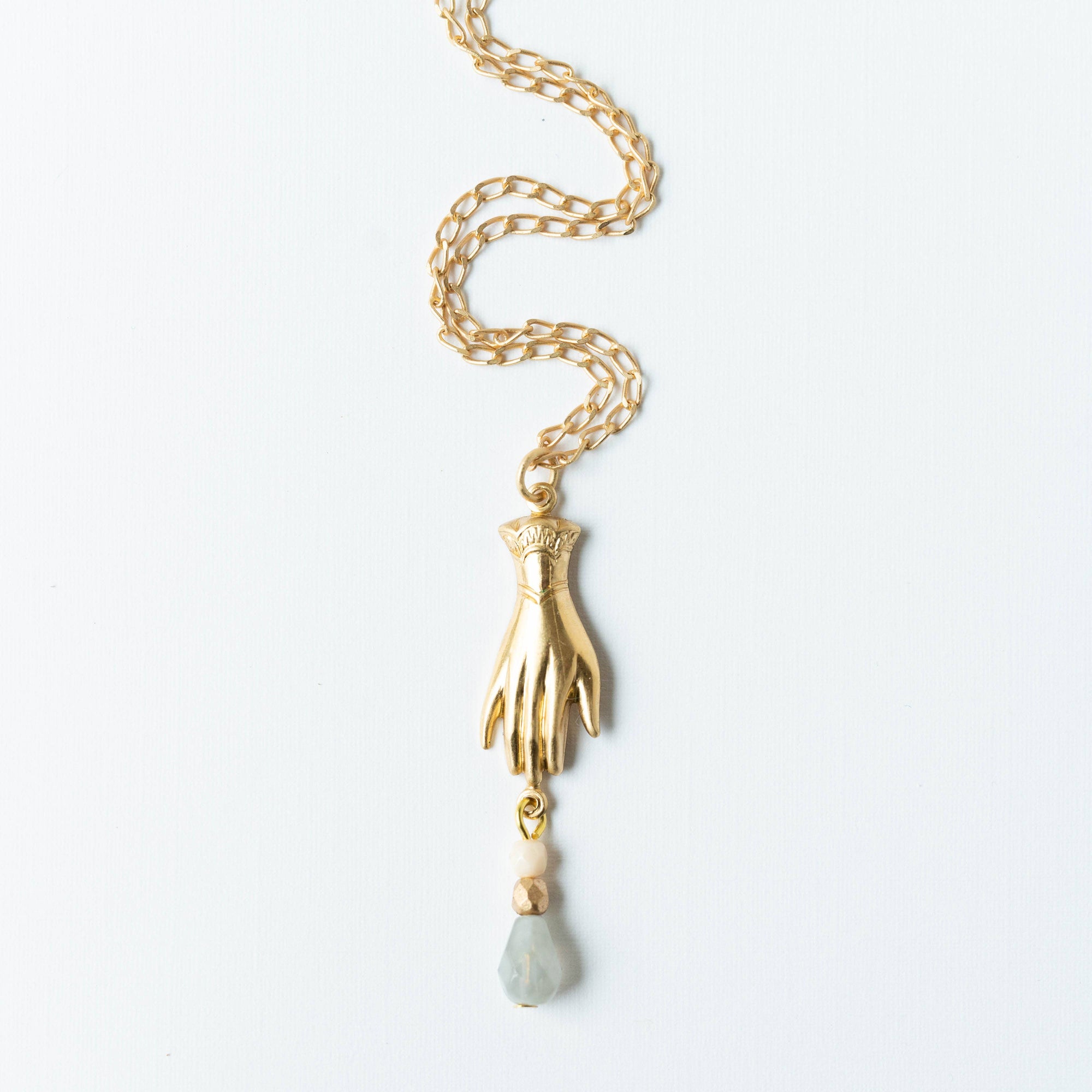 Hand Pendant Necklace
