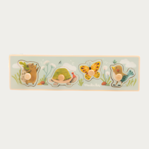 Wooden Animal puzzle - The Three Little Rabbits