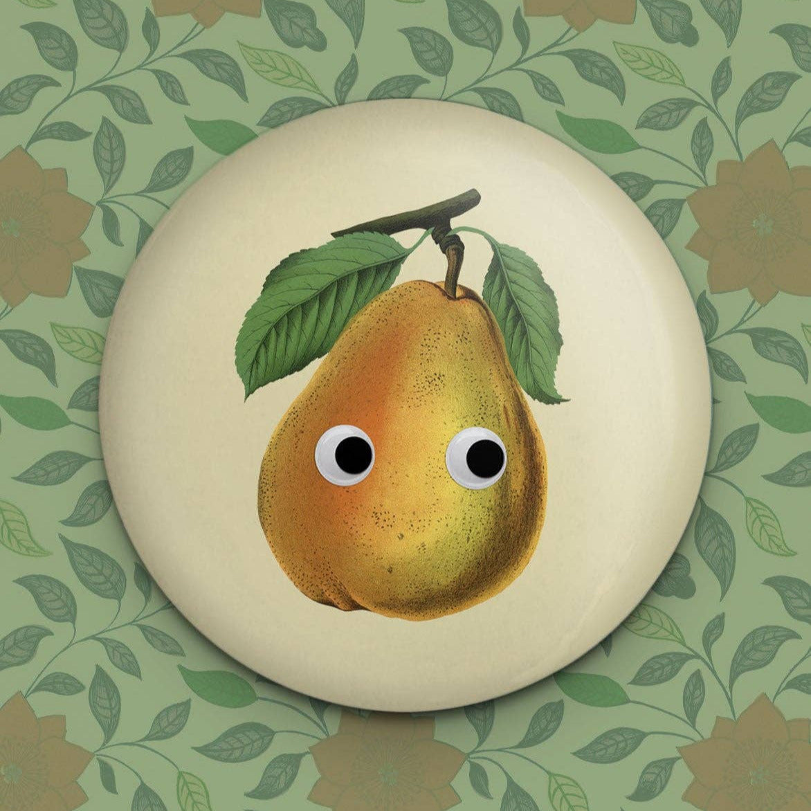 Googly Pear Magnet