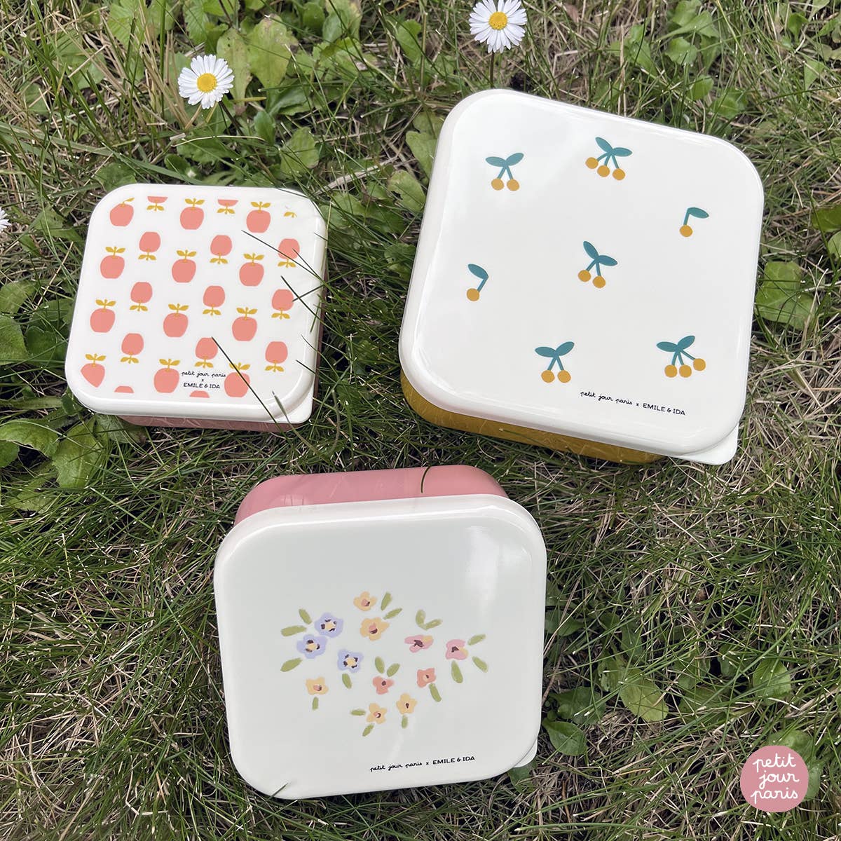 Set of 3 lunch boxes ÉMILE & IDA