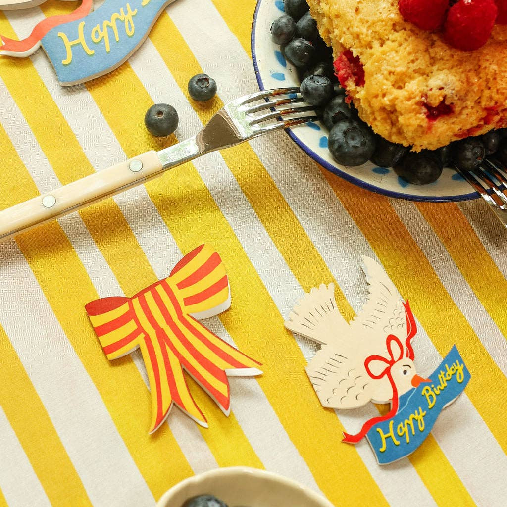 Happy Birthday Bird Mini Cards - Box of 6