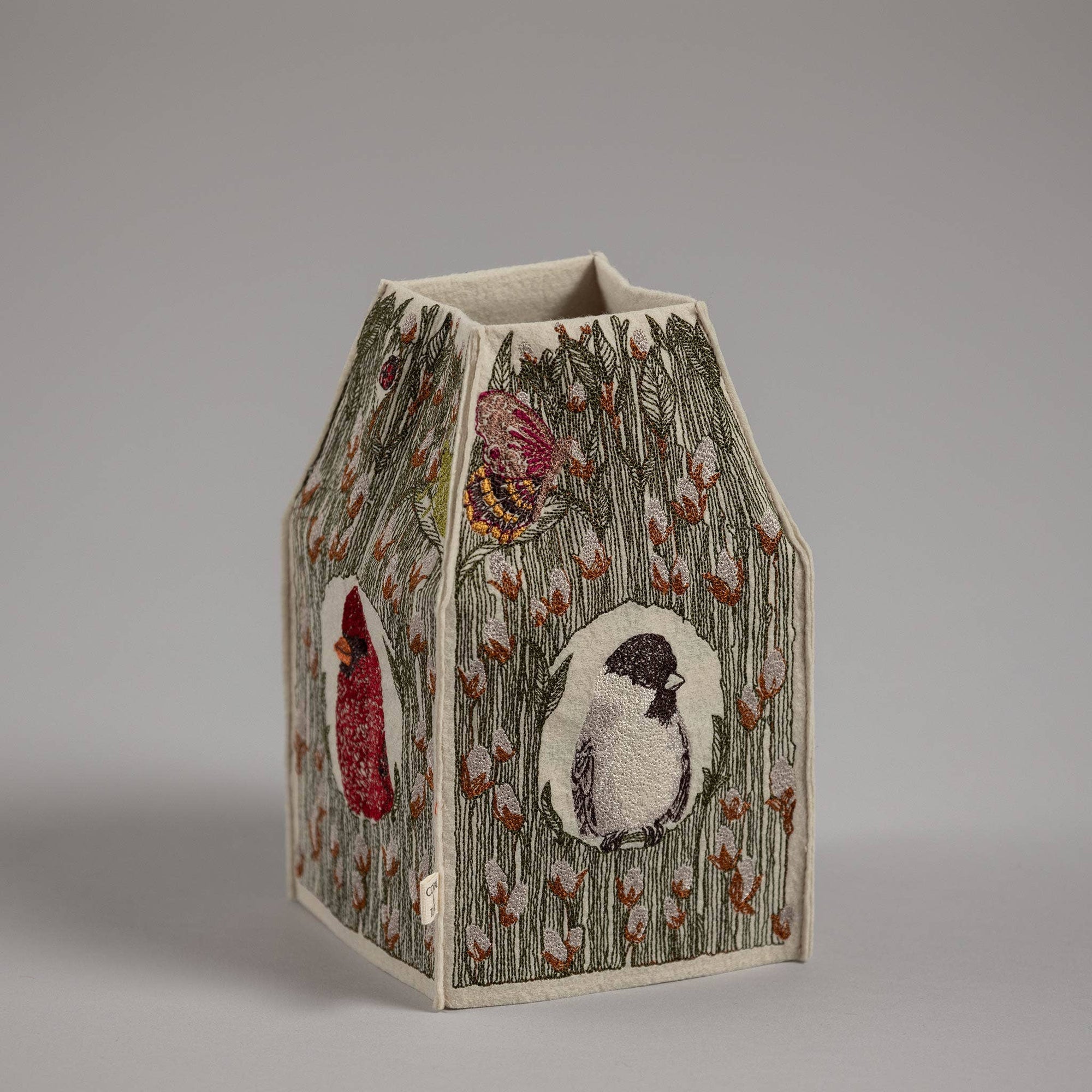Birdhouse Tissue Box Cover