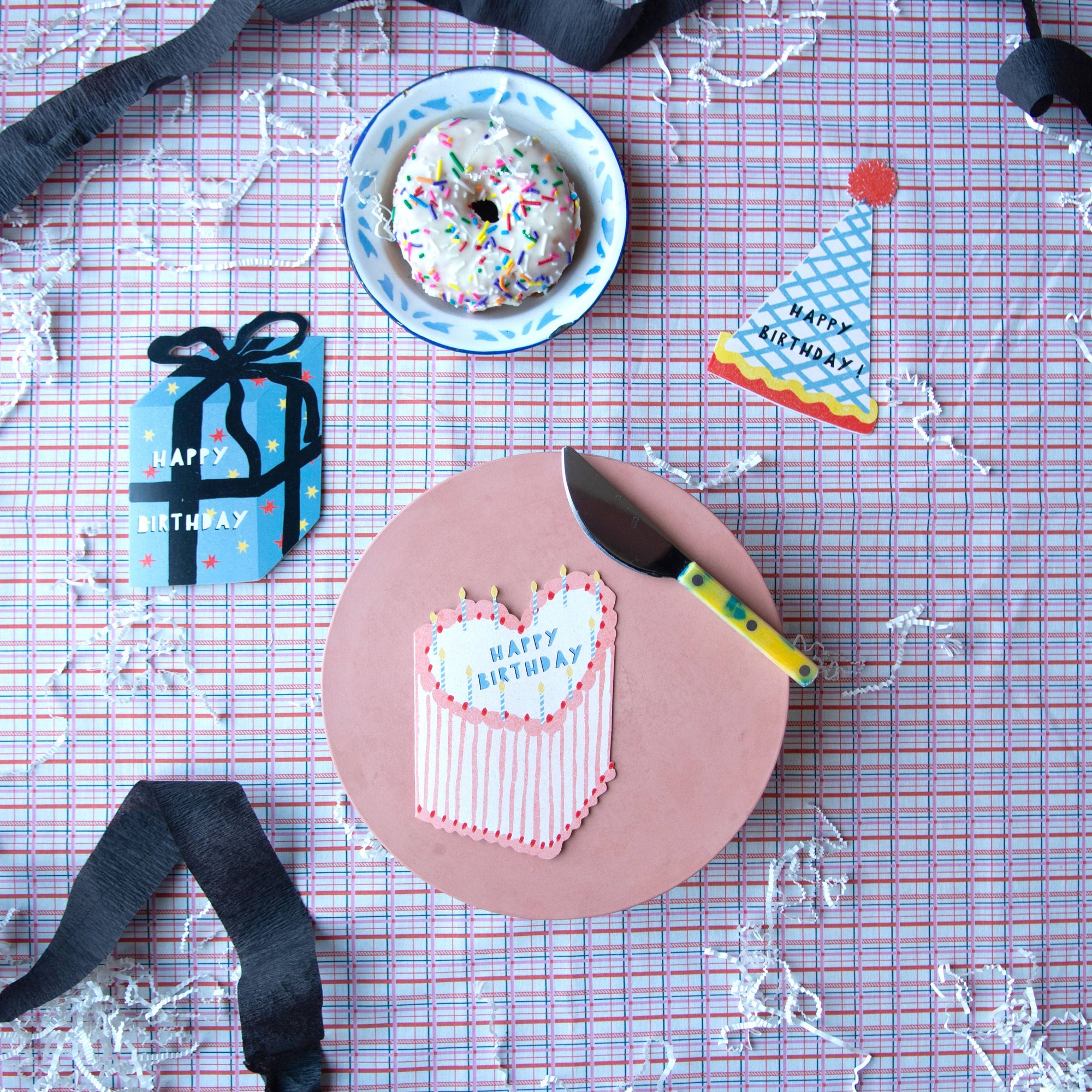 Birthday Stickers Pack (4pk)