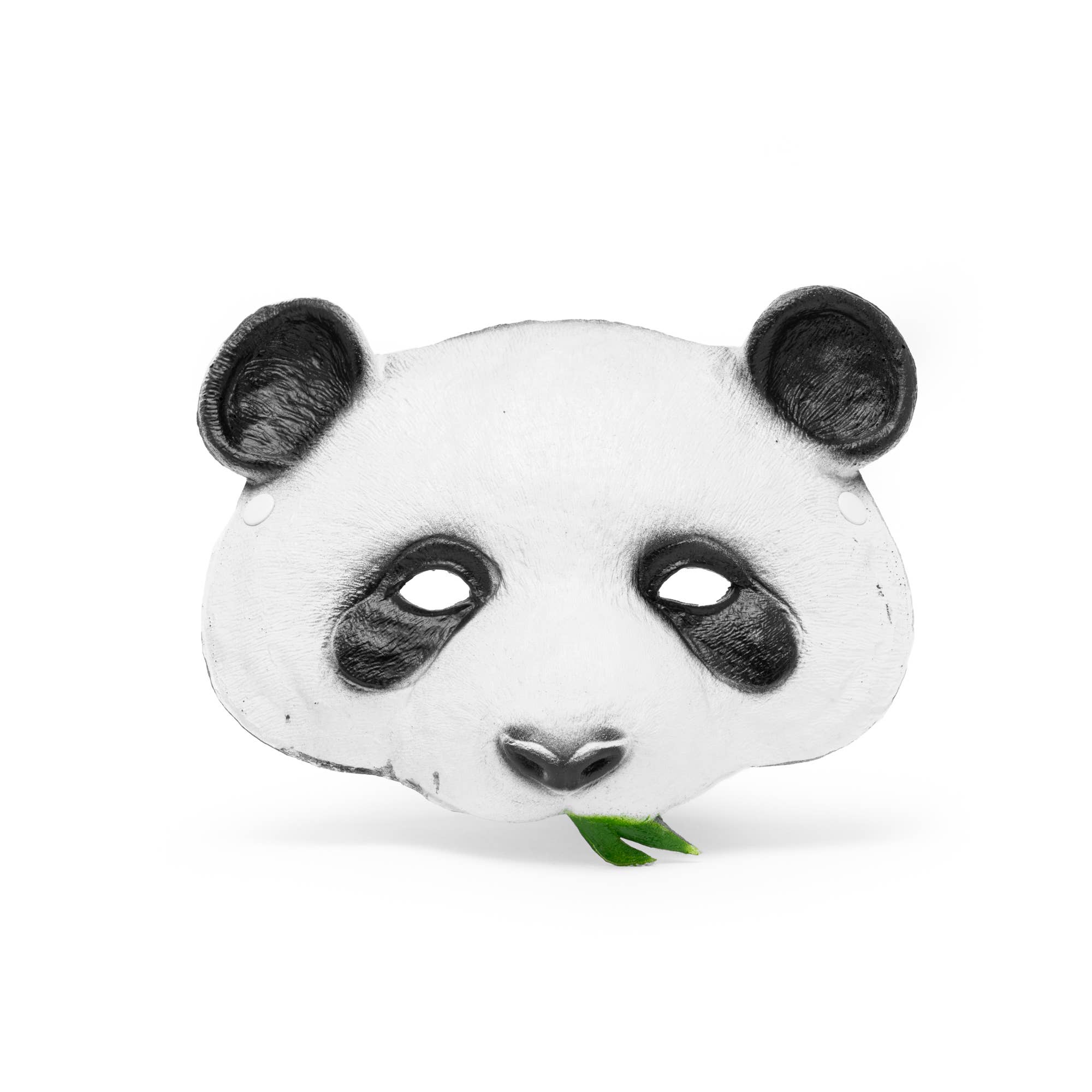 Panda mask on a white background