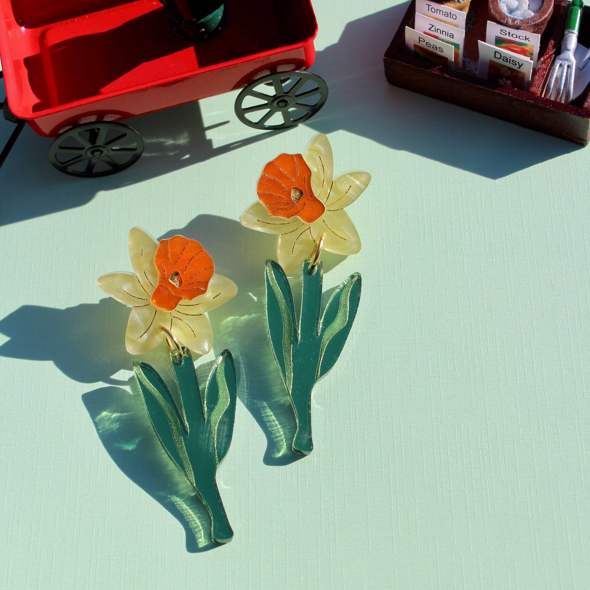 Daffodil Earrings