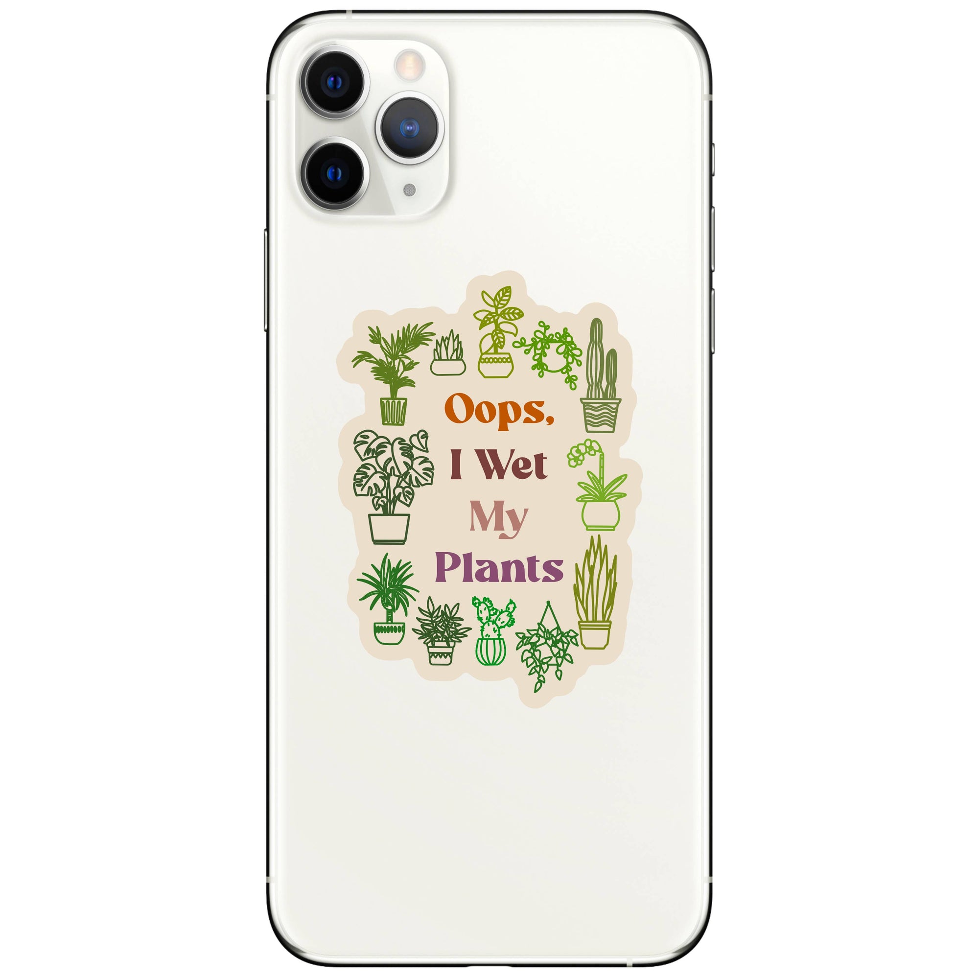 Plants Gardening Cactus Funny High Quality Vinyl Sticker