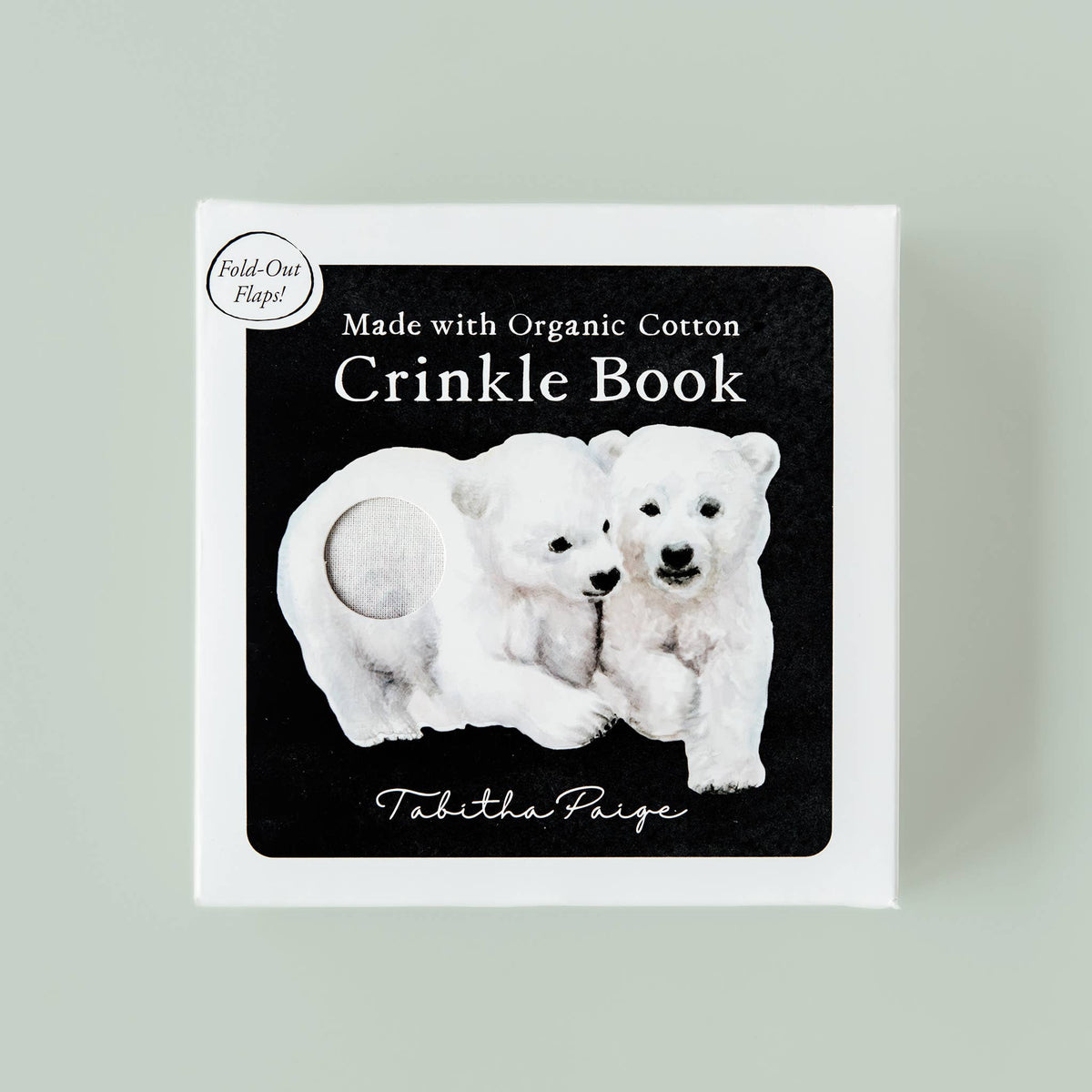 Crinkle Book Made with ORGANIC Cotton