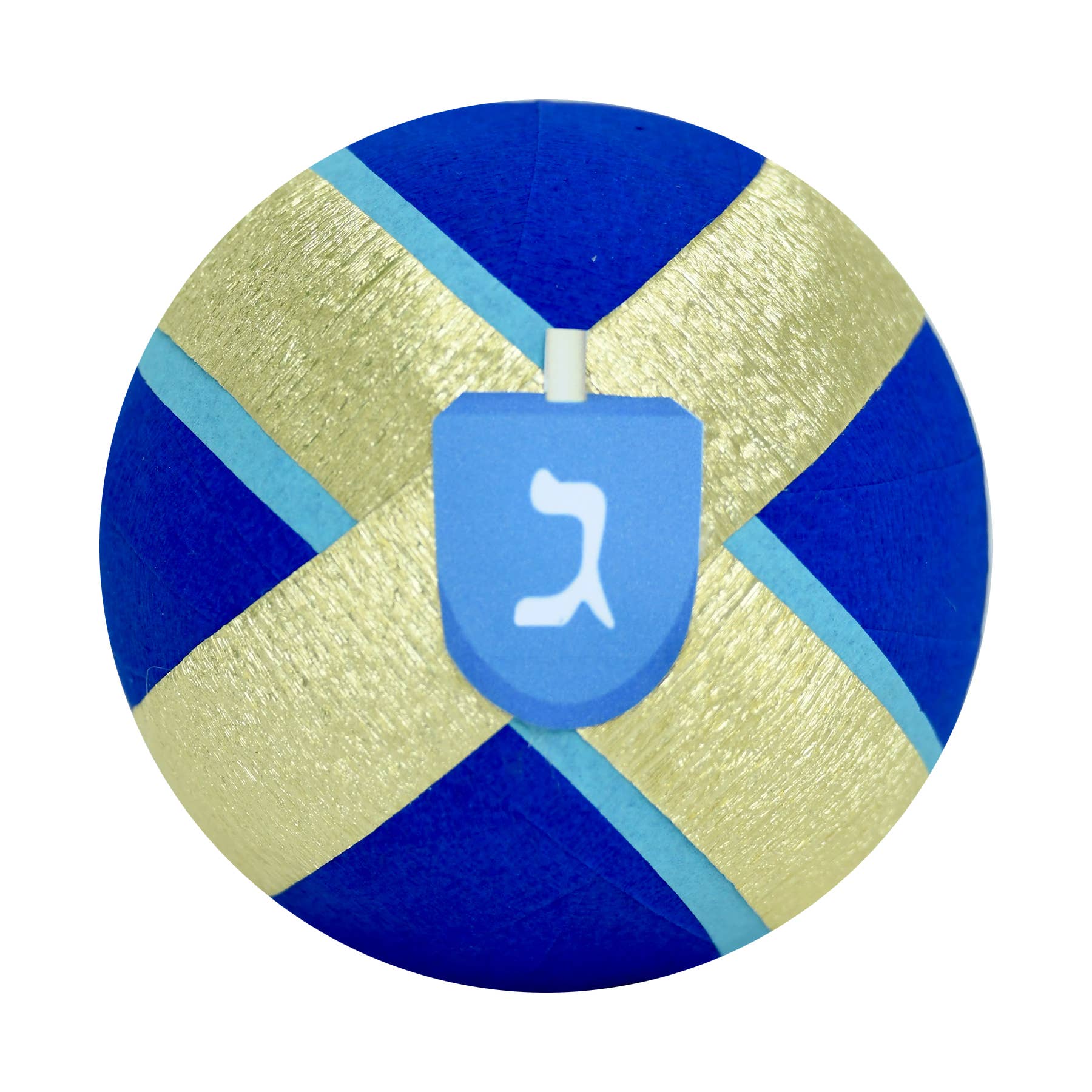Deluxe Surprise Ball - Hanukkah - Metallic Stripes