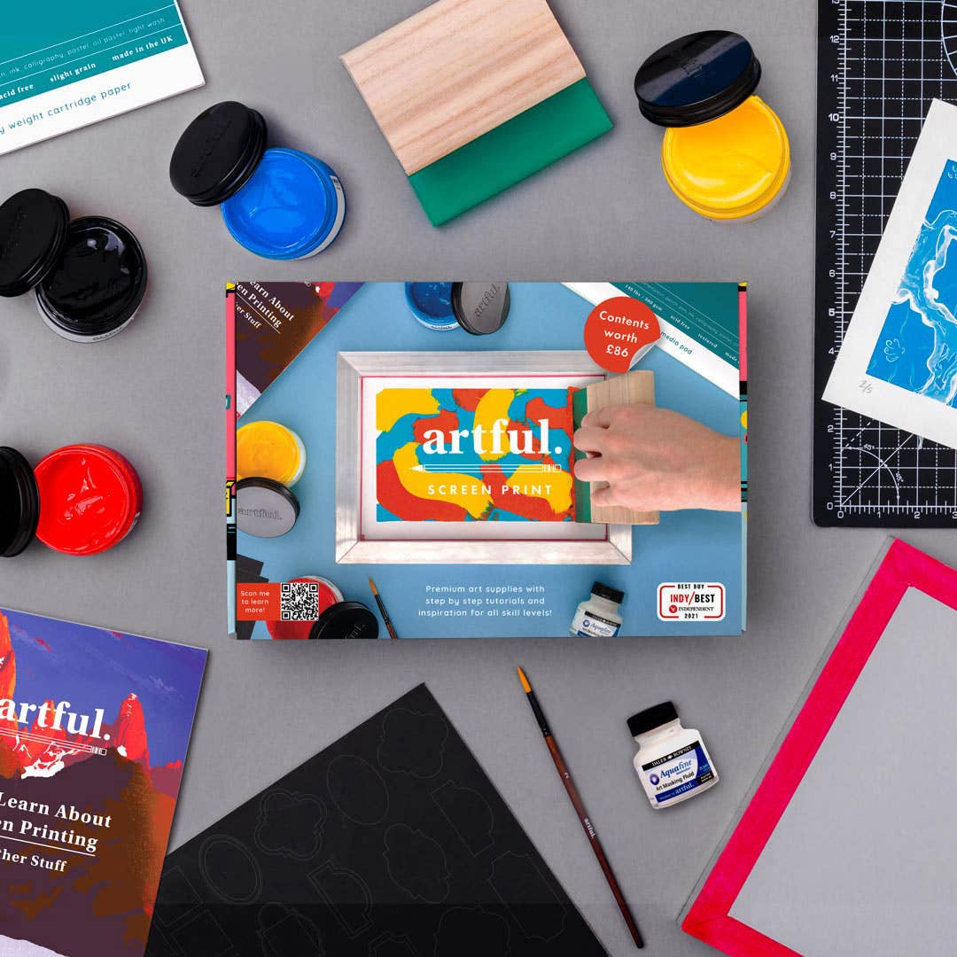 Artful: Art School in a Box - Screen Printing Edition