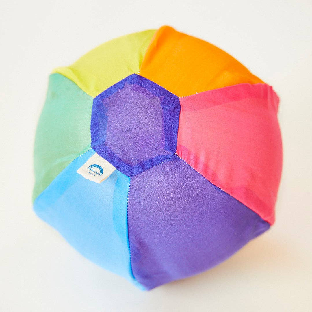 Rainbow Balloon Ball - 100% silk balloon cover